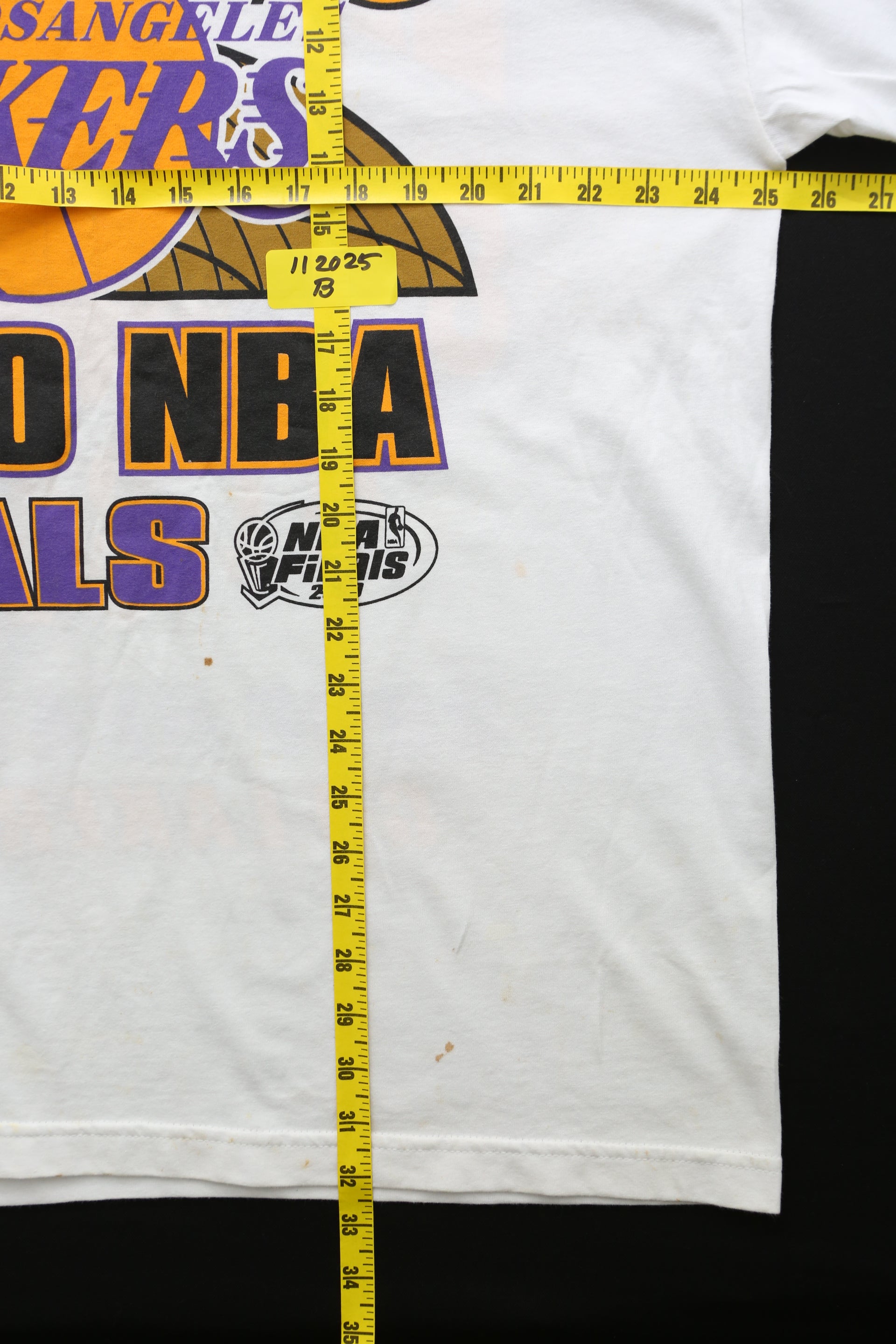 Los Angeles Lakers 2000 NBA Finals T-shirt