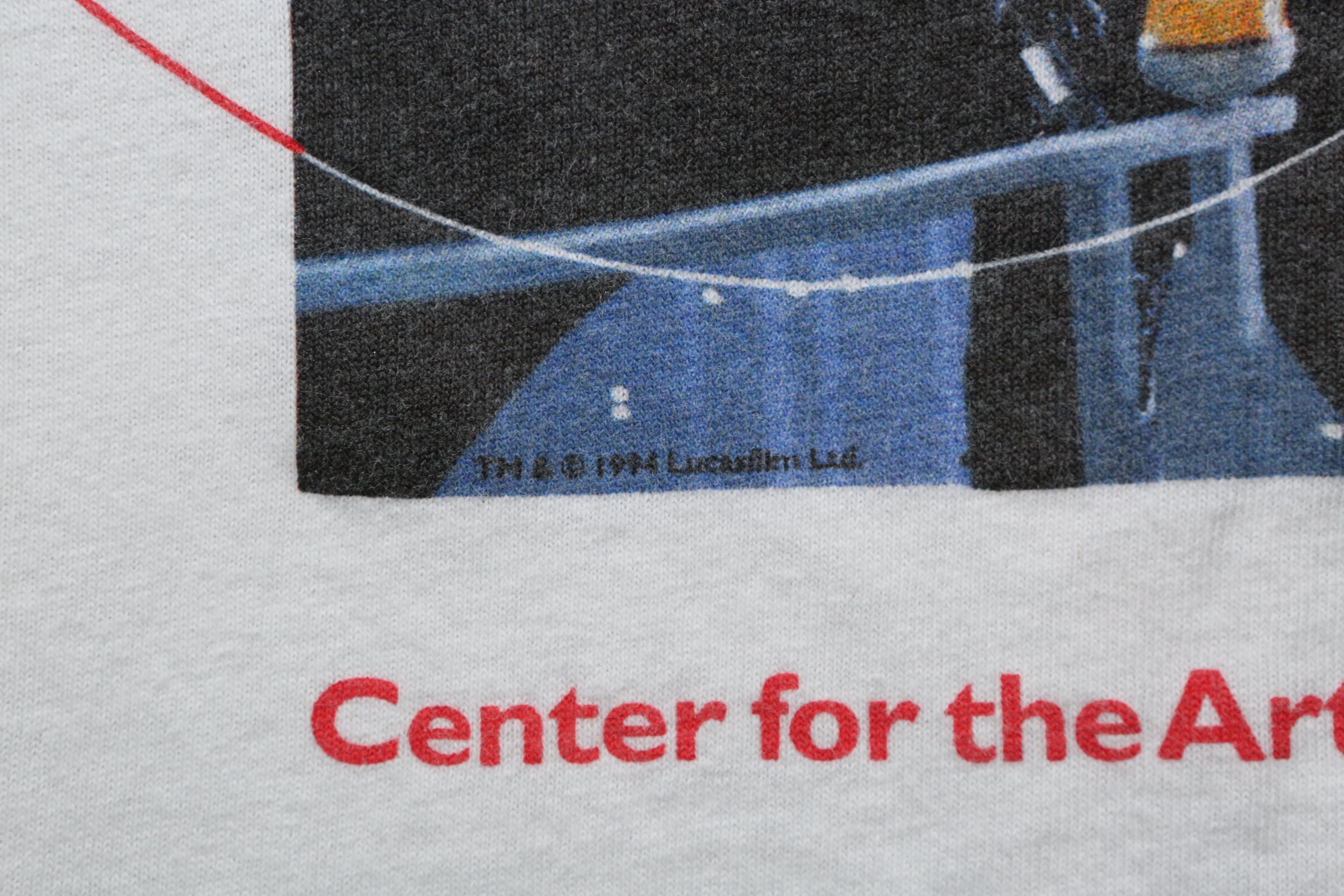 RARE White Star Wars "The Art of Star Wars" Graphic T-shirt