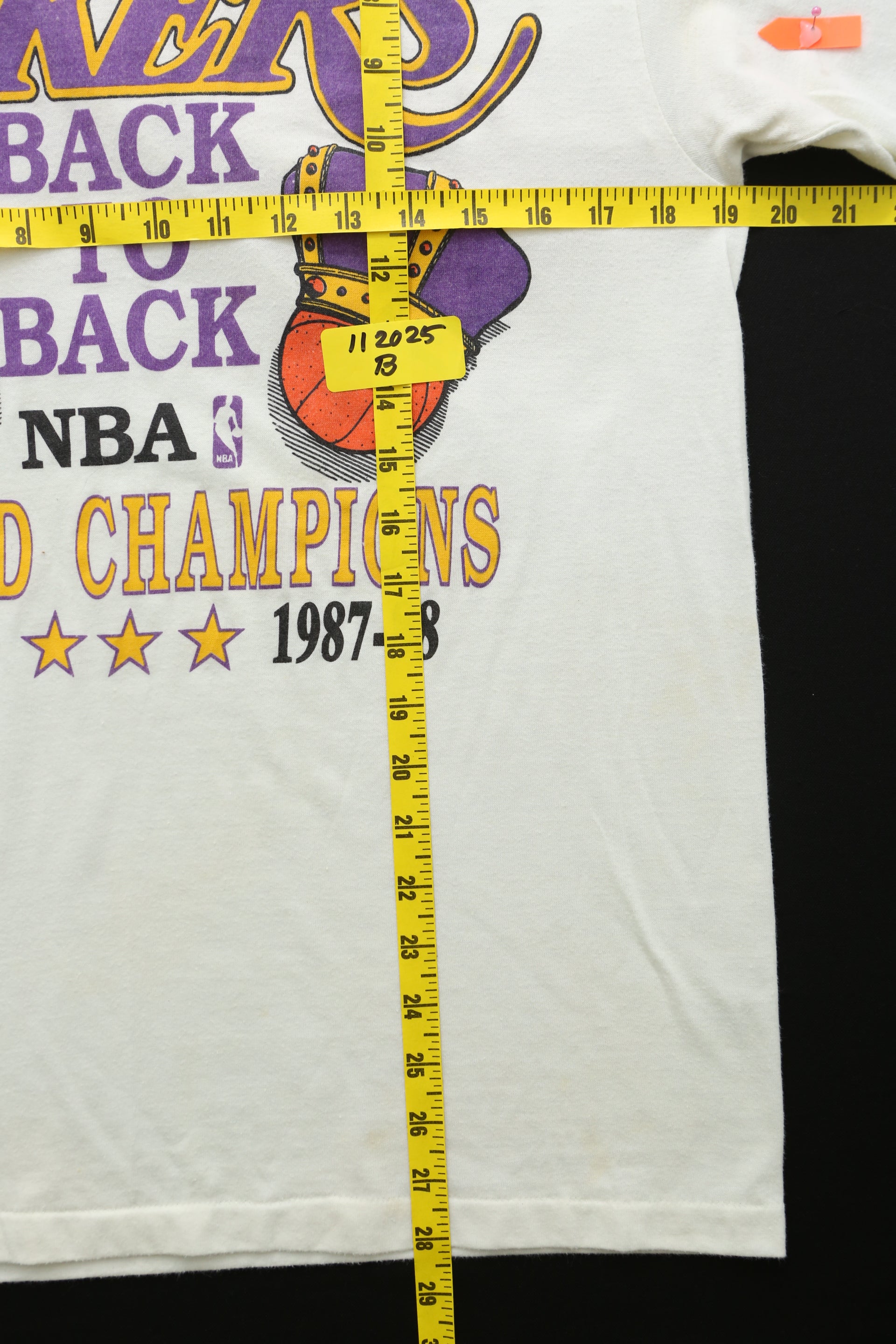 Los Angeles Lakers Back to Back Champions T-shirt