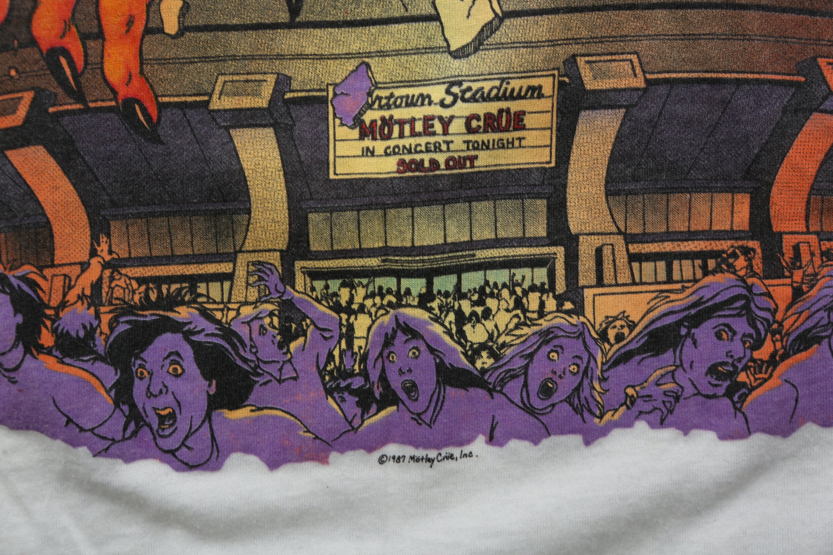 RARE Motley Crue Kickin' Ass Tour T-shirt