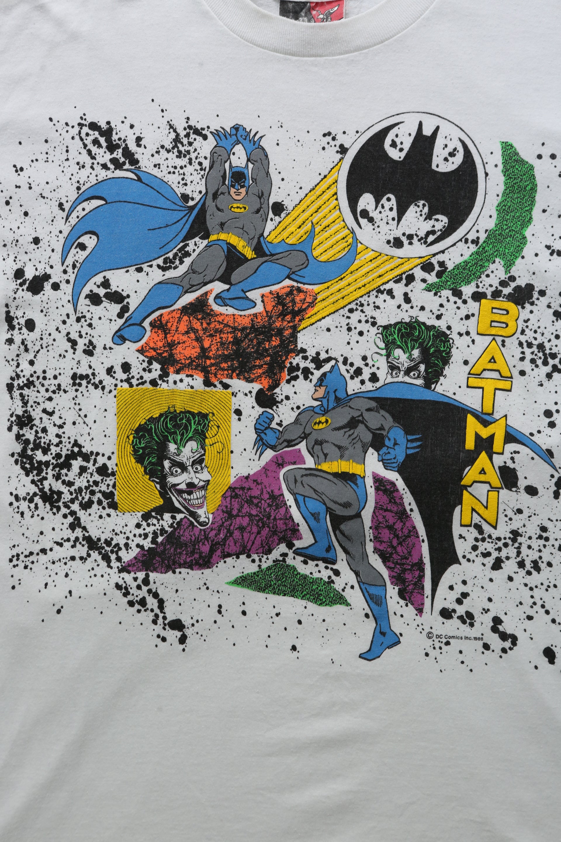 1988 The Batman and Joker Graphic T-shirt