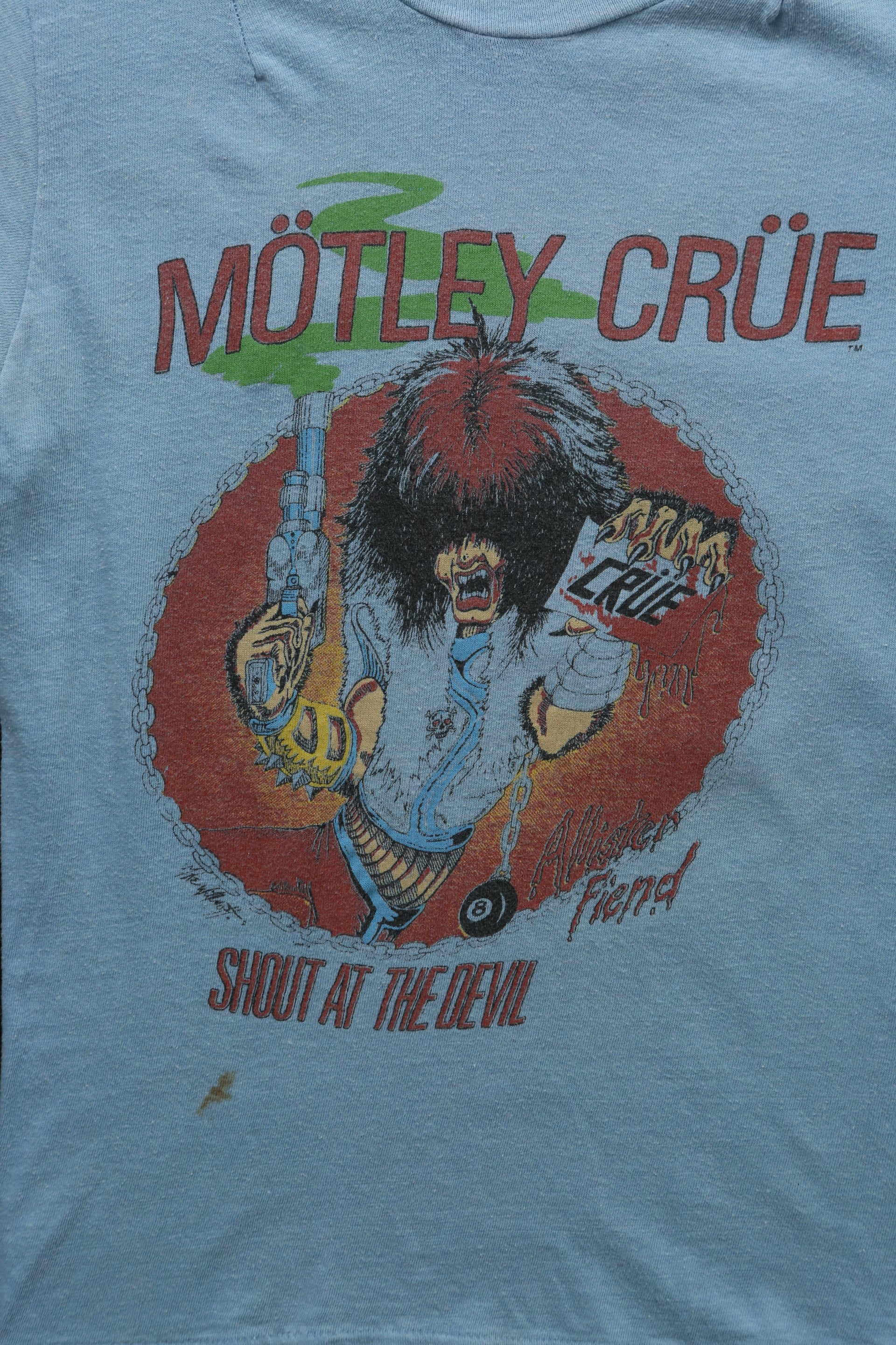 1984 Motley Crue Shout at the Devil T-shirt