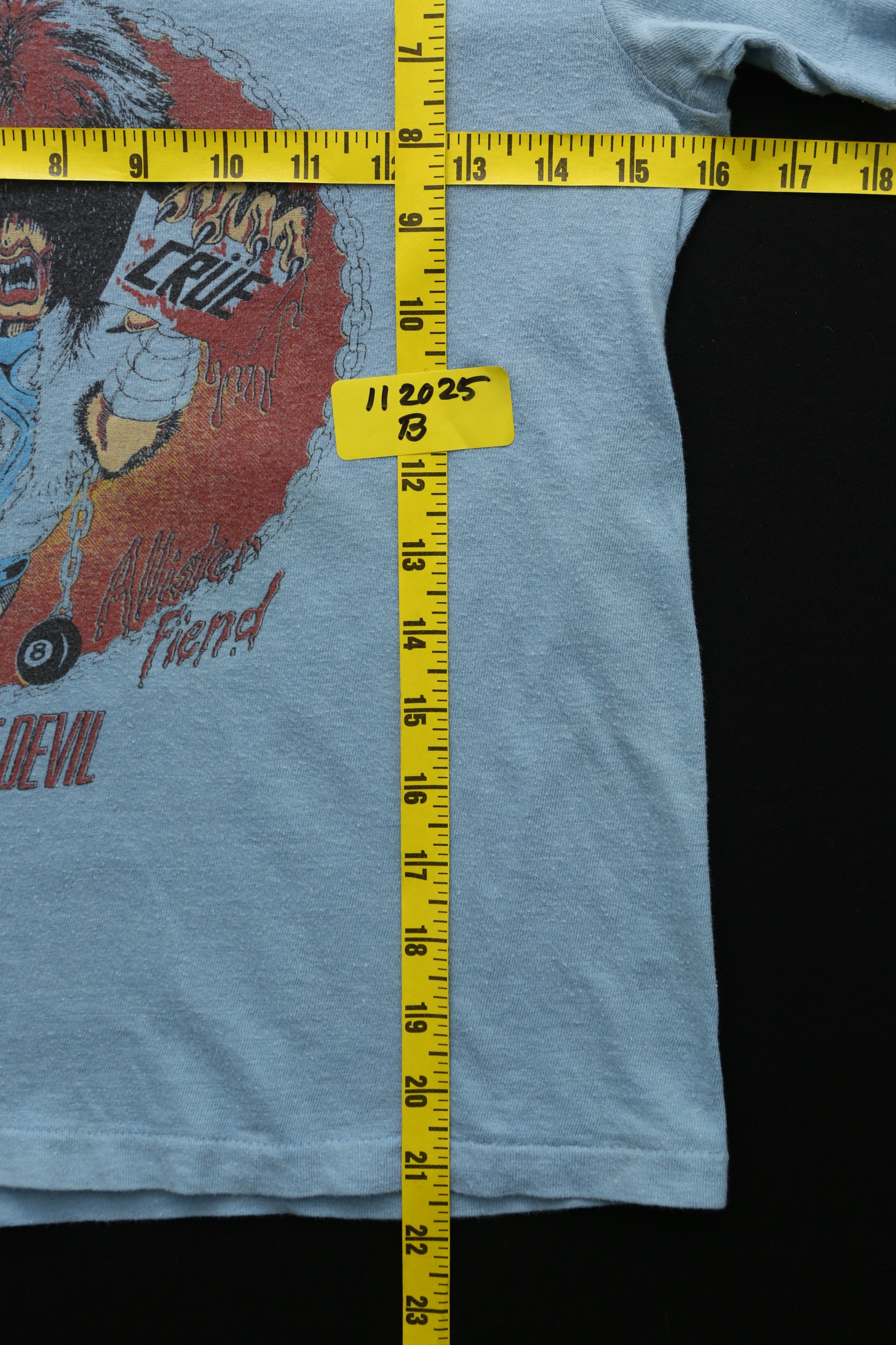 1984 Motley Crue Shout at the Devil T-shirt