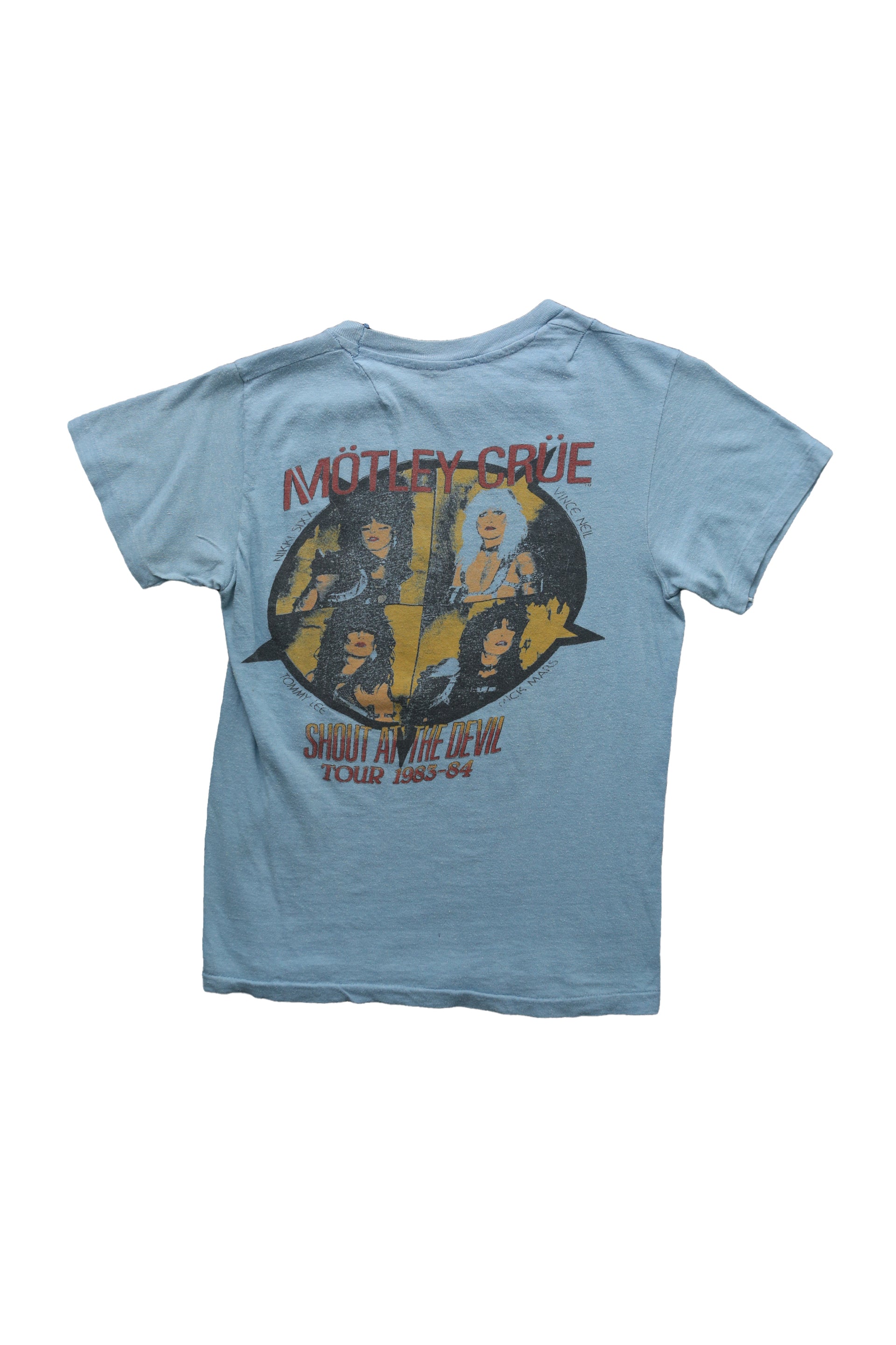 1984 Motley Crue Shout at the Devil T-shirt