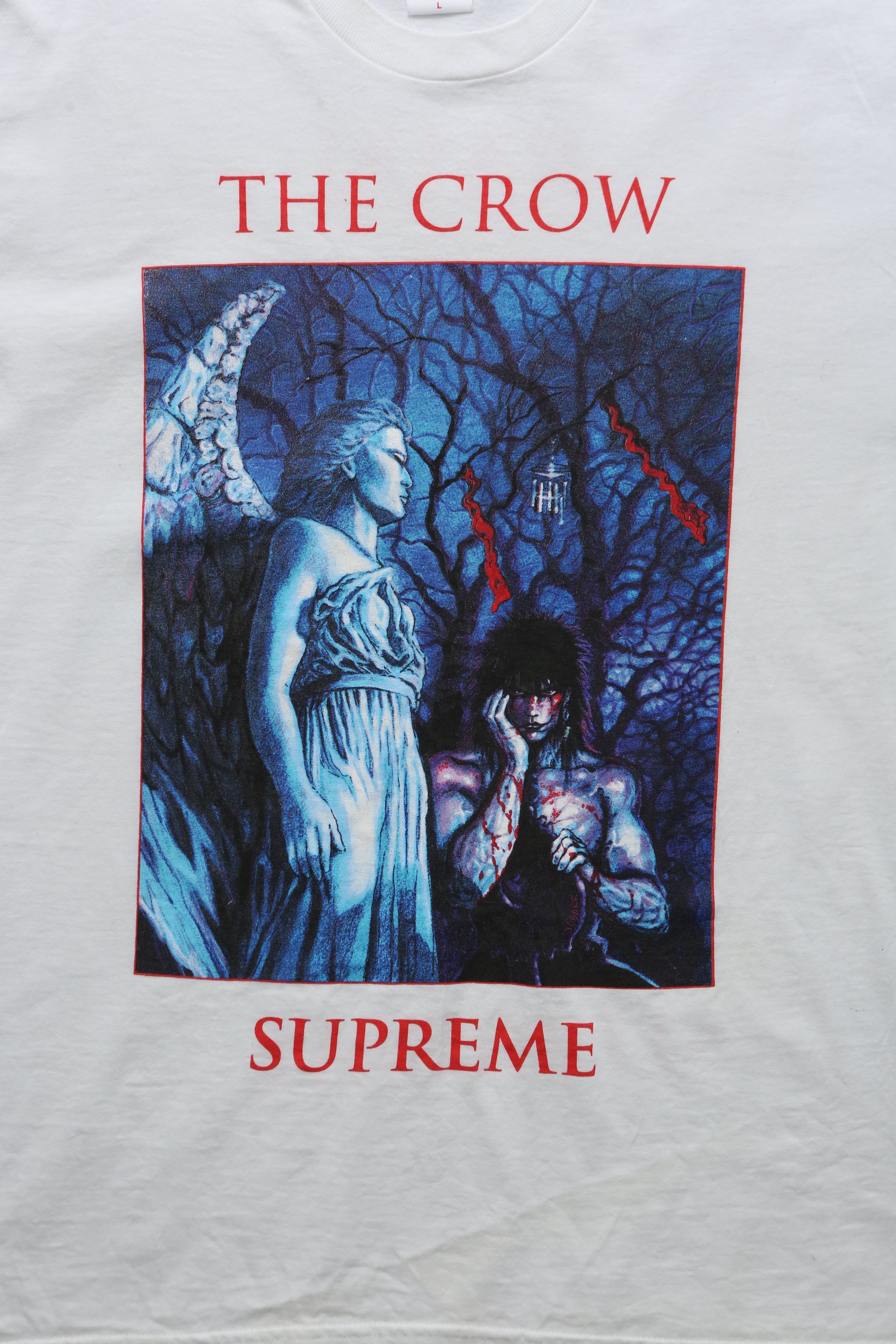 Supreme The Crow Graphic T-shirt