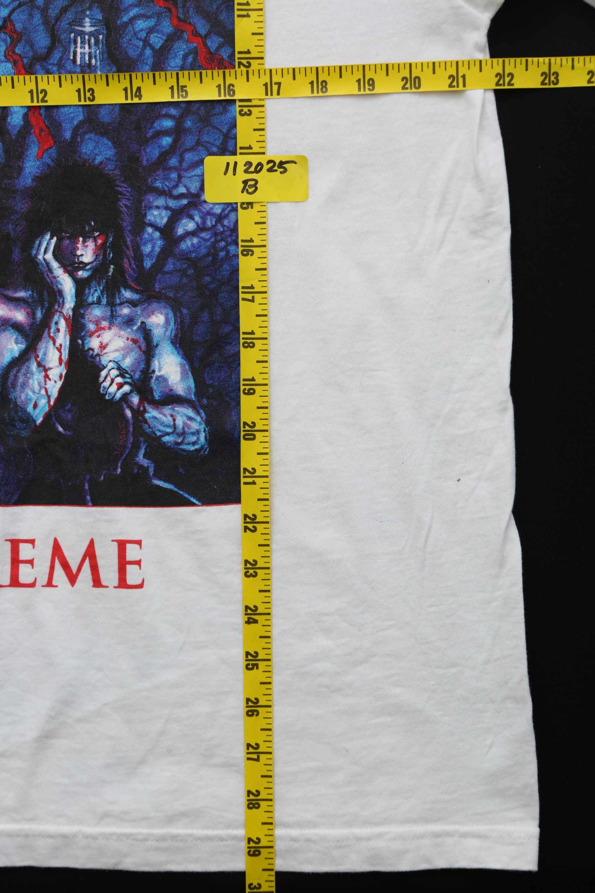 Supreme The Crow Graphic T-shirt