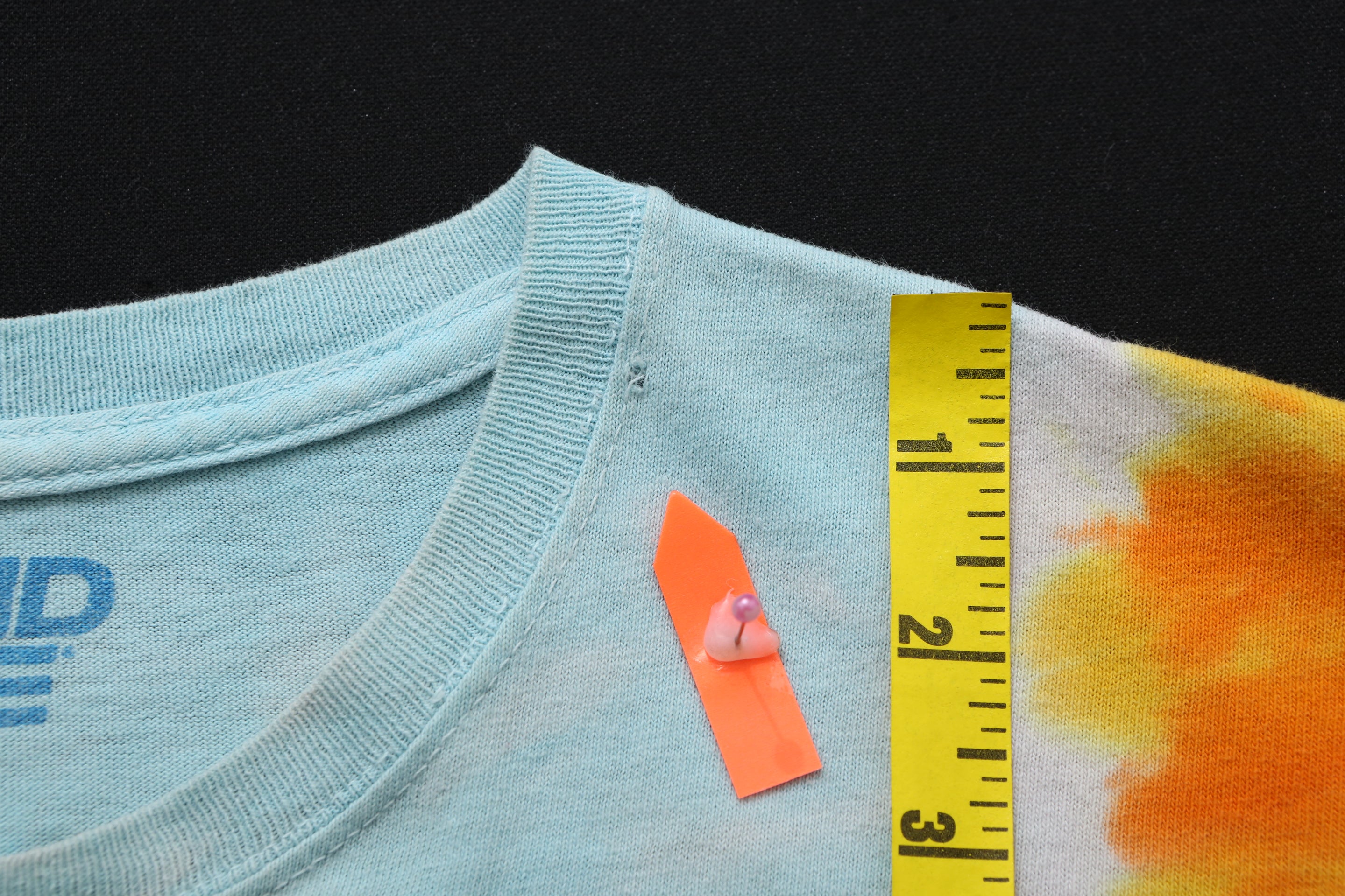 Liquid Blue Alice in Wonderland Tie Dye Shirt