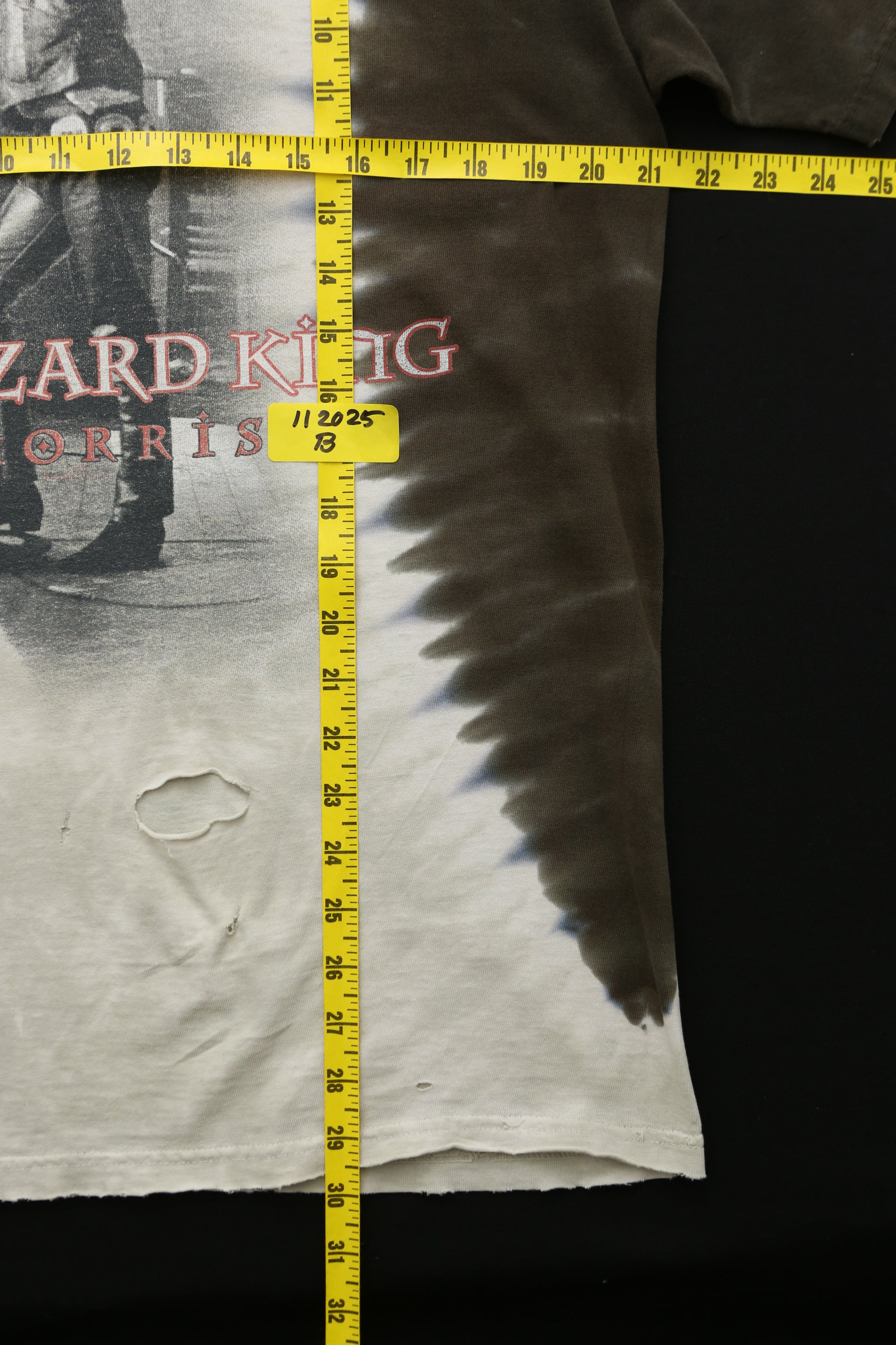 Liquid Blue Jim Morrison The Lizard King Tie Dye Shirt