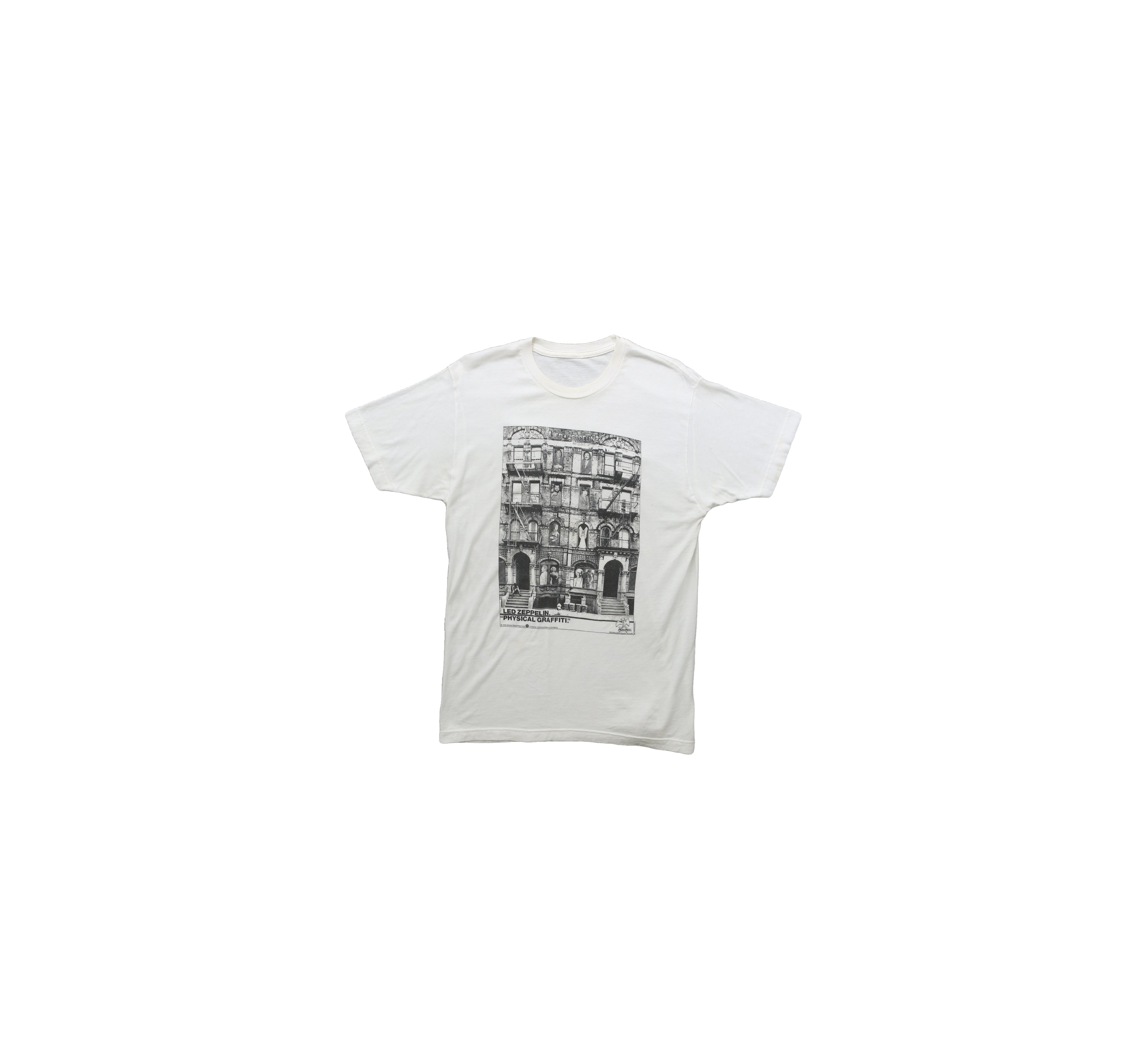 Y2K Led Zeppelin Physical Graffiti T shirt