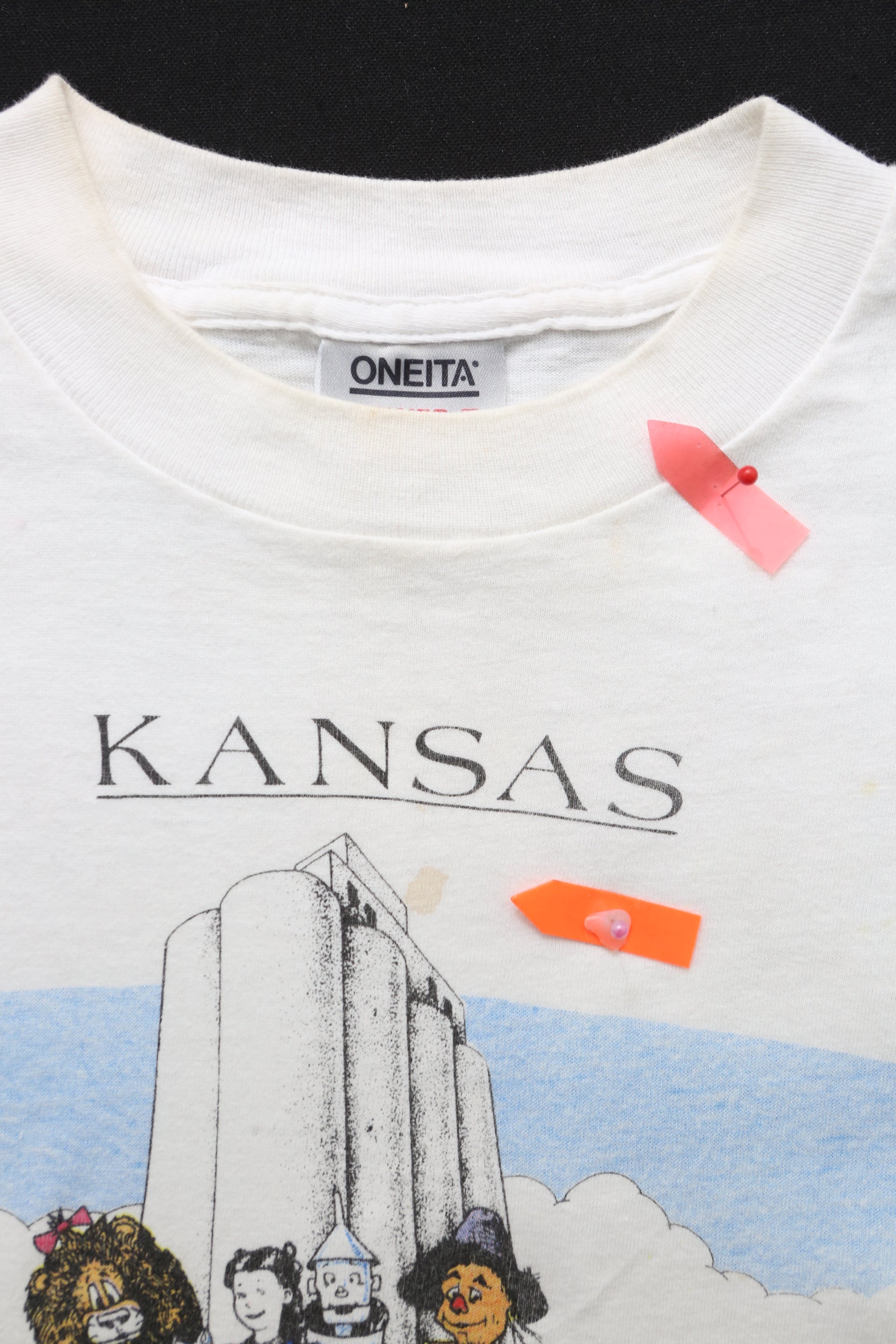 1980's Vintage Wizard of Oz Kansas Souvenir T-shirt