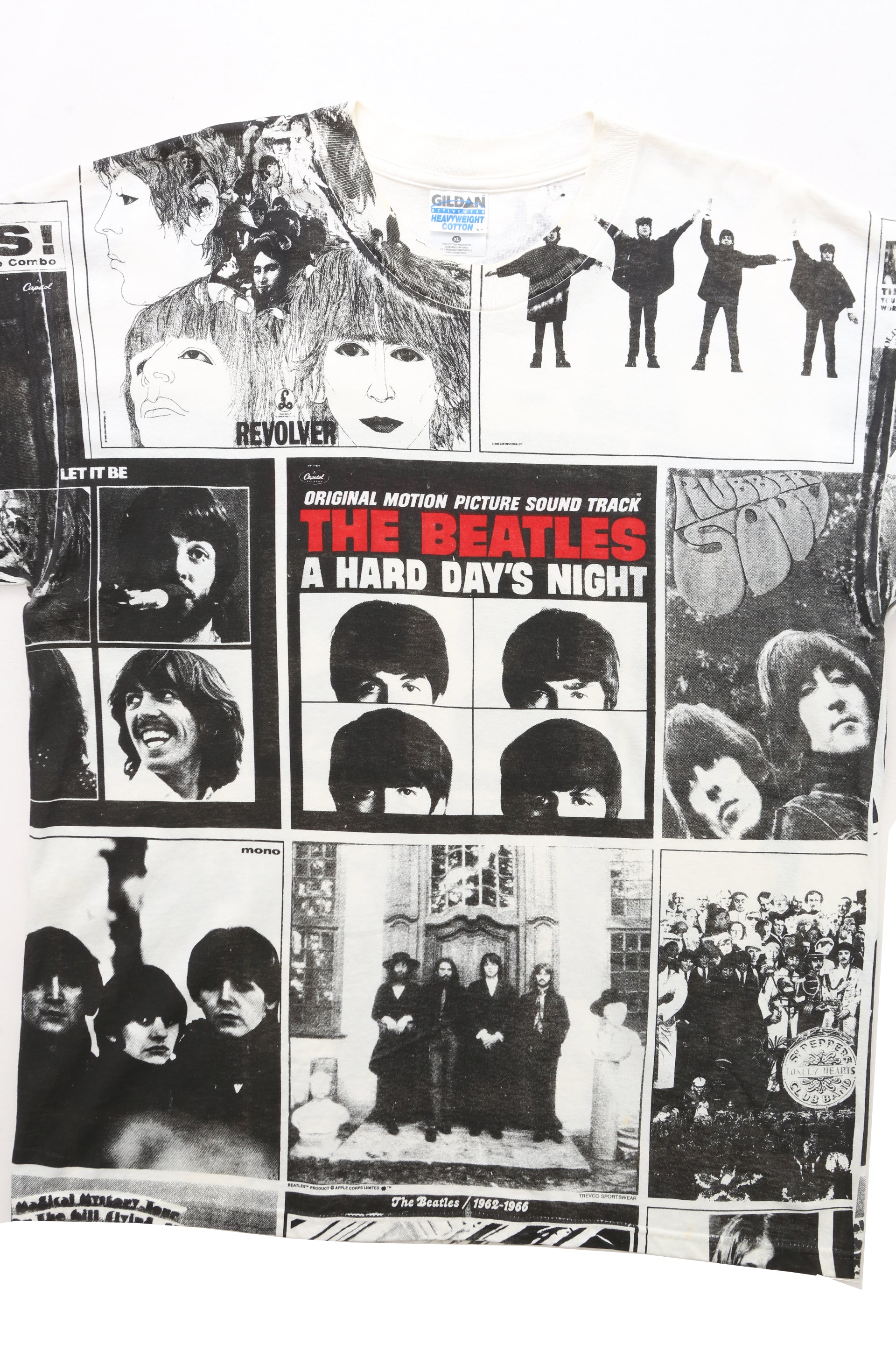 1990's The Beatles Hard Day's Night All Over Print T-shirt