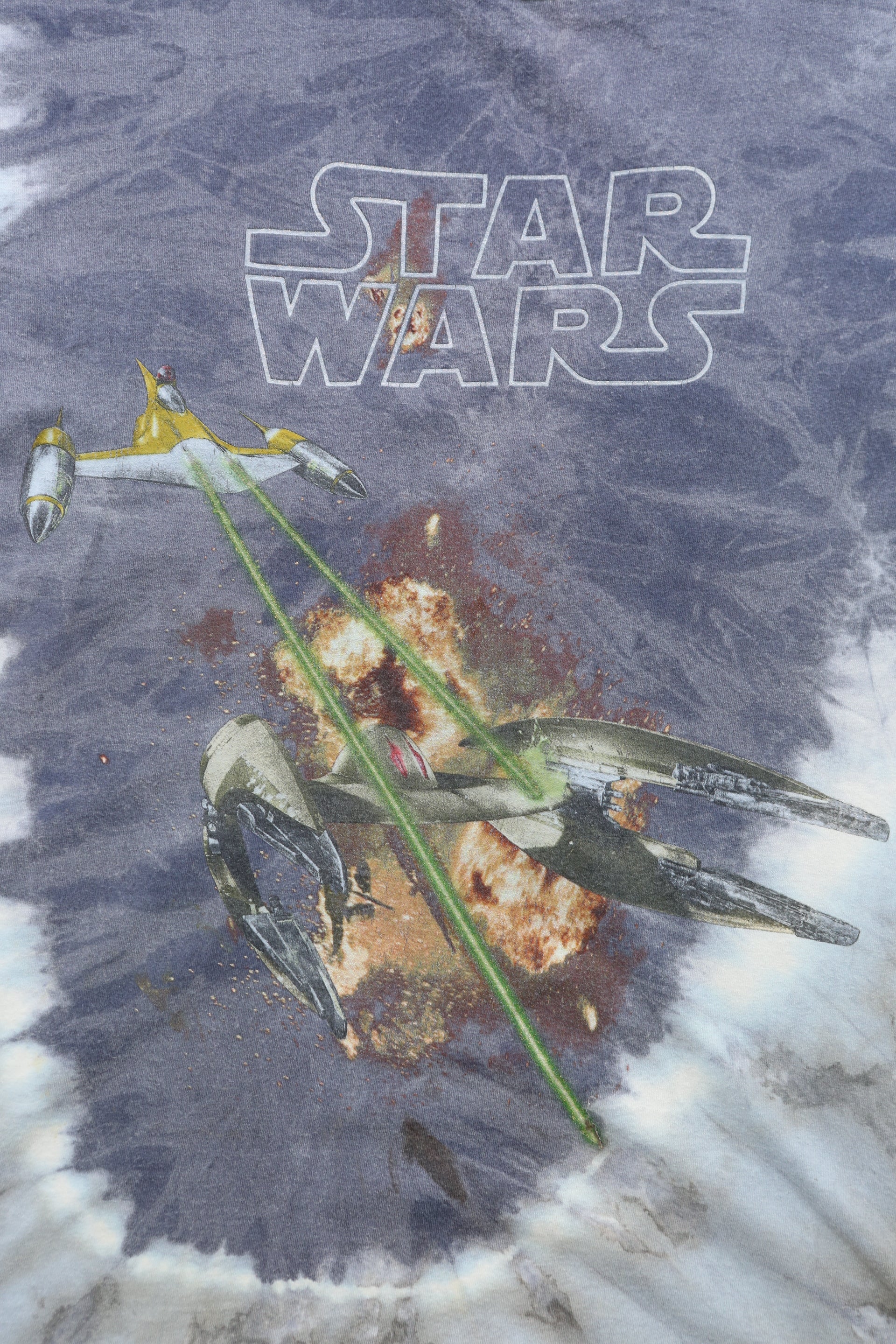 1999 Vintage Star Wars Episode I: The Phantom Menace Tie Dye T-shirt