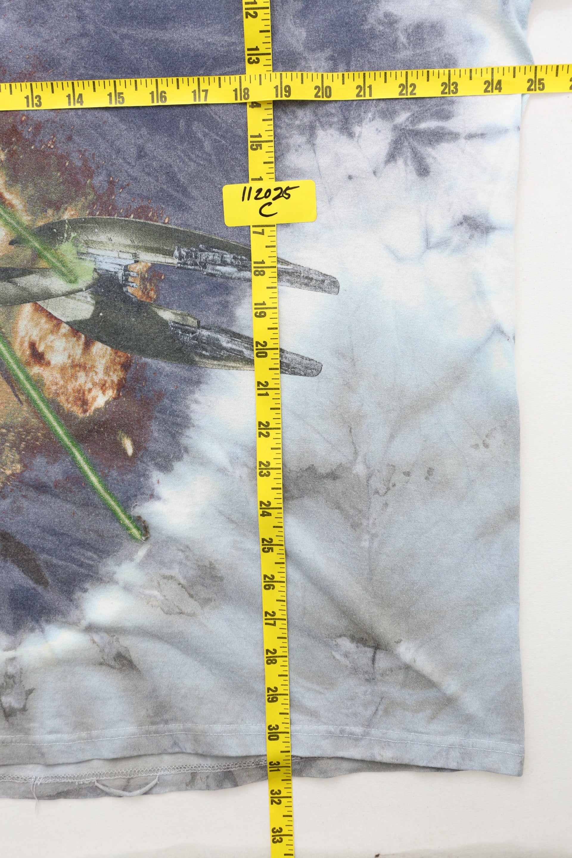1999 Vintage Star Wars Episode I: The Phantom Menace Tie Dye T-shirt