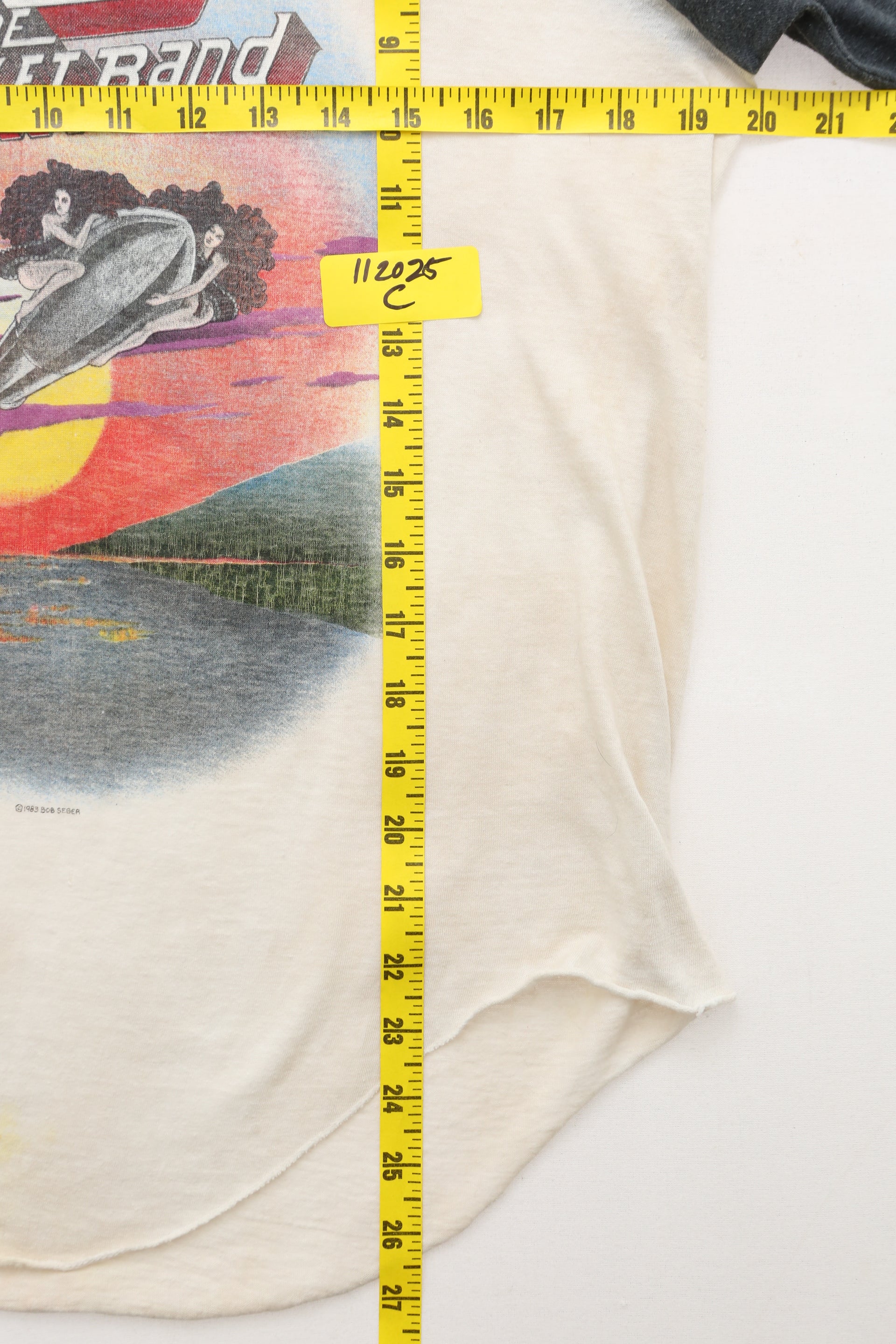 1983 Bob Seger & The Silver Bullet Band Tour Shirt