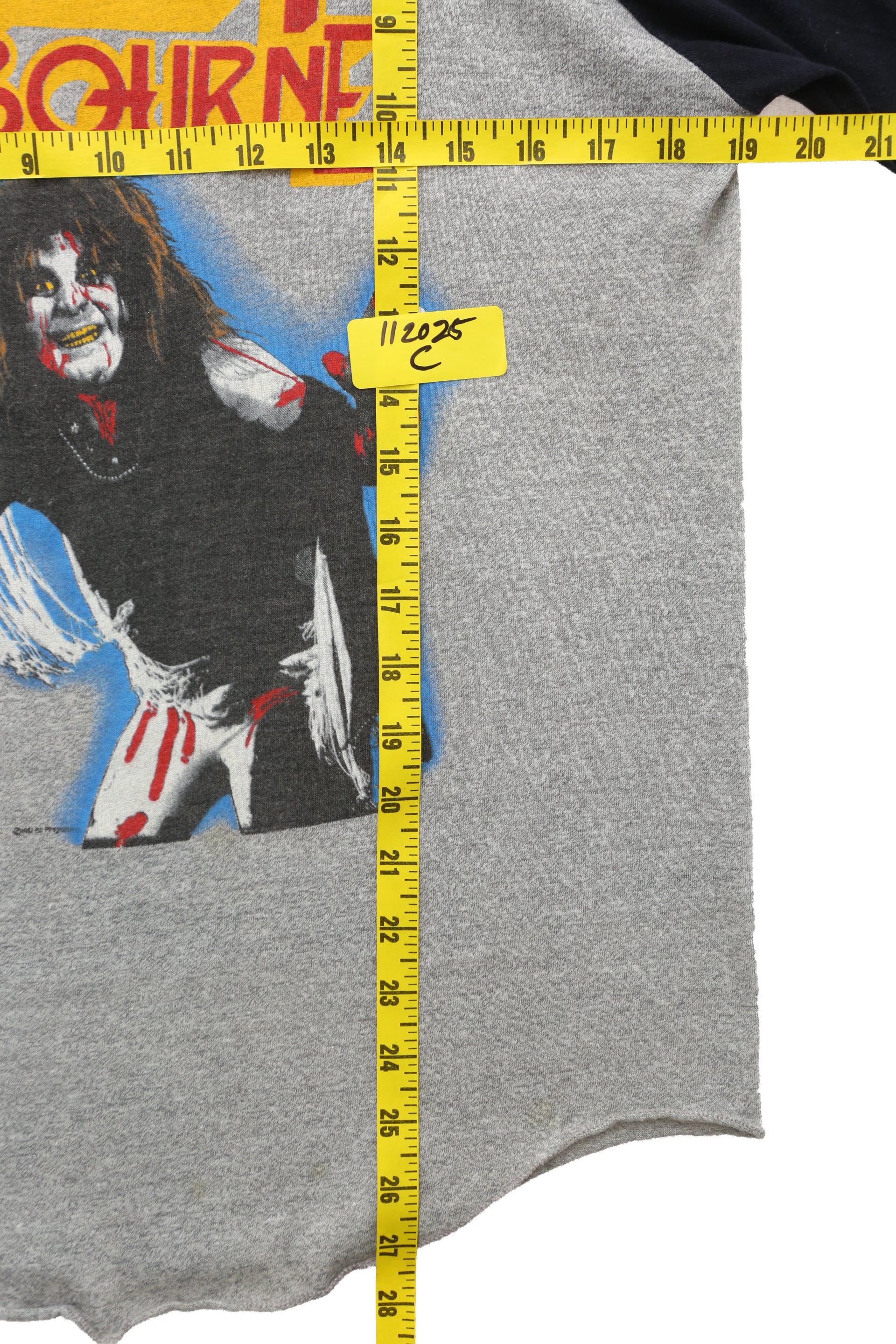 1981 Ozzy Osbourne "Diary of a Madman" Tour T-shirt