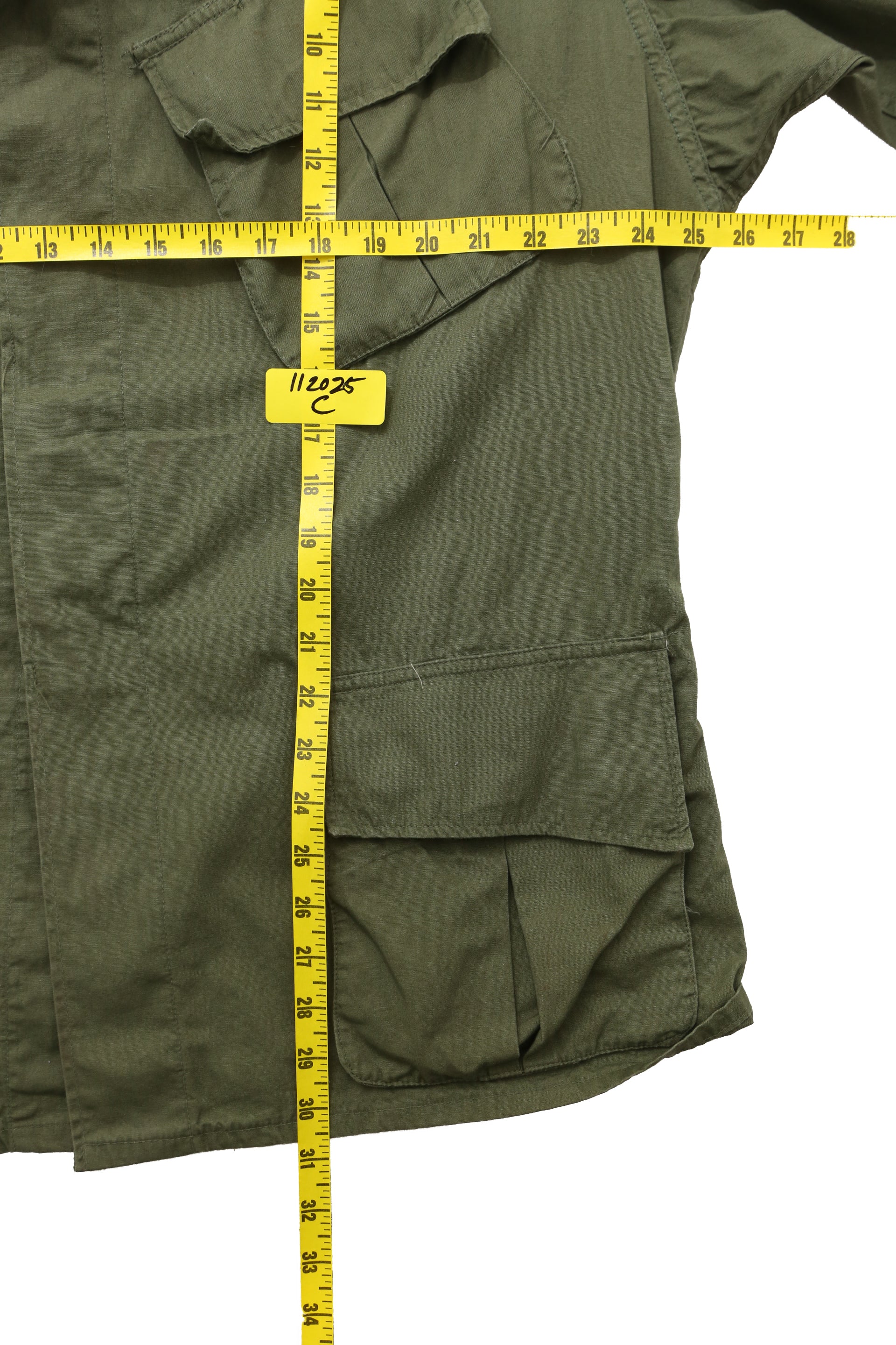 1982 Army Olive Green Vietnam War Era Jacket