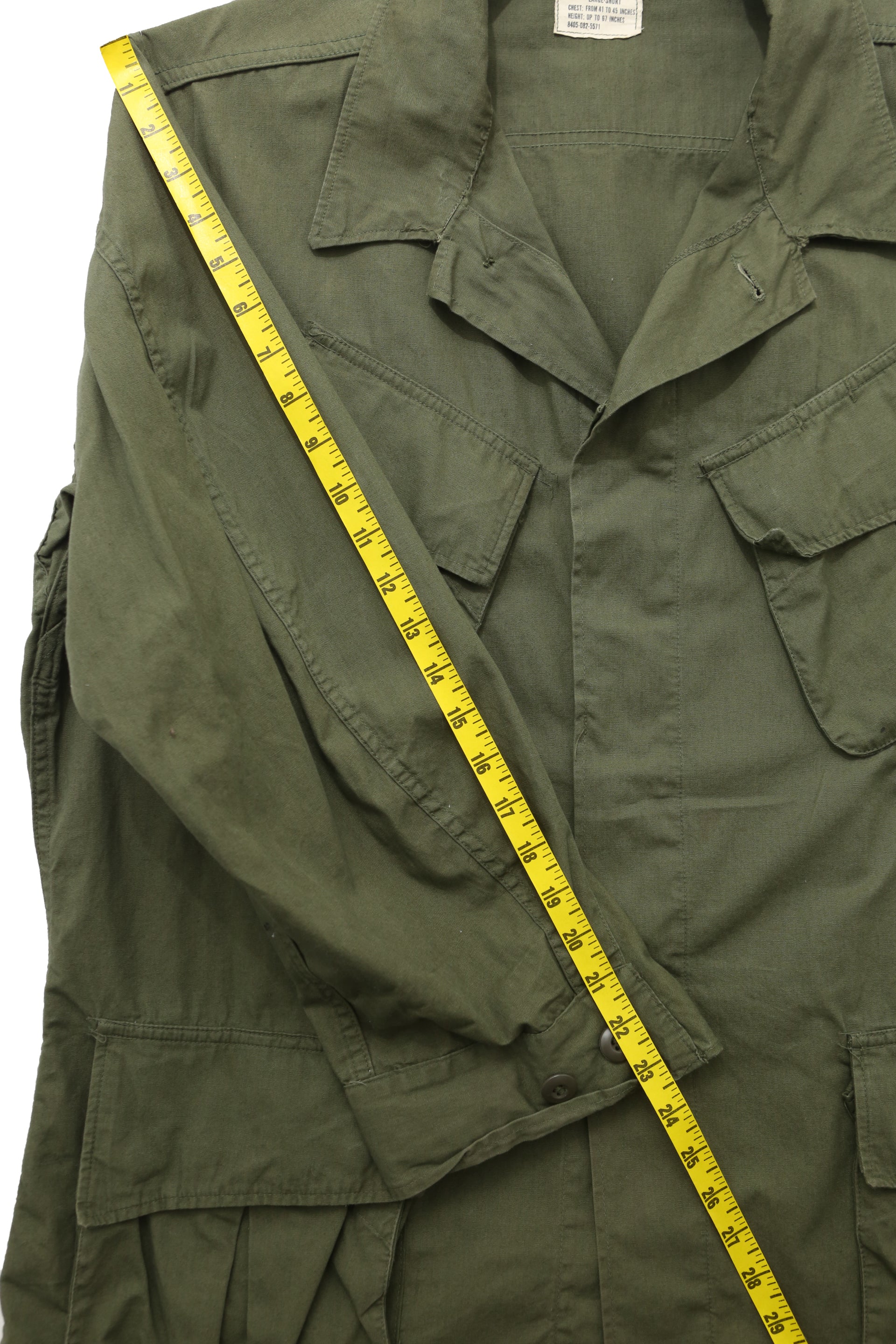 1982 Army Olive Green Vietnam War Era Jacket