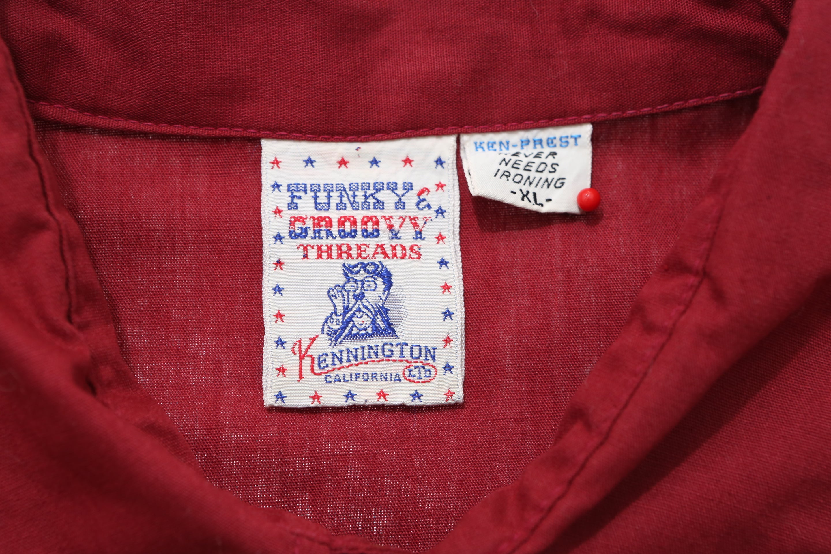 1970's Funky Groovy Threads Boho Shirt