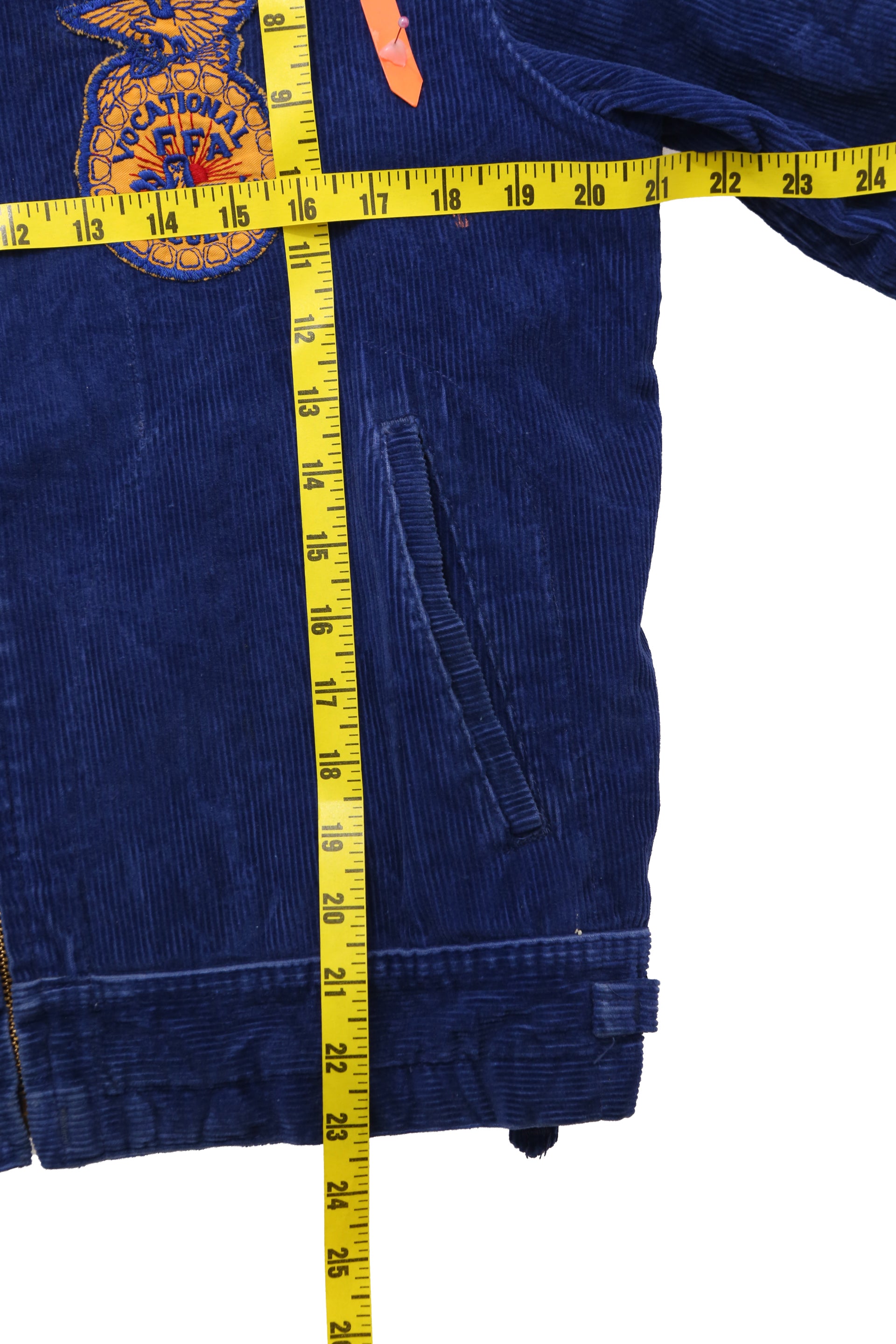 National FFA Organization Blue Corduroy Jacket