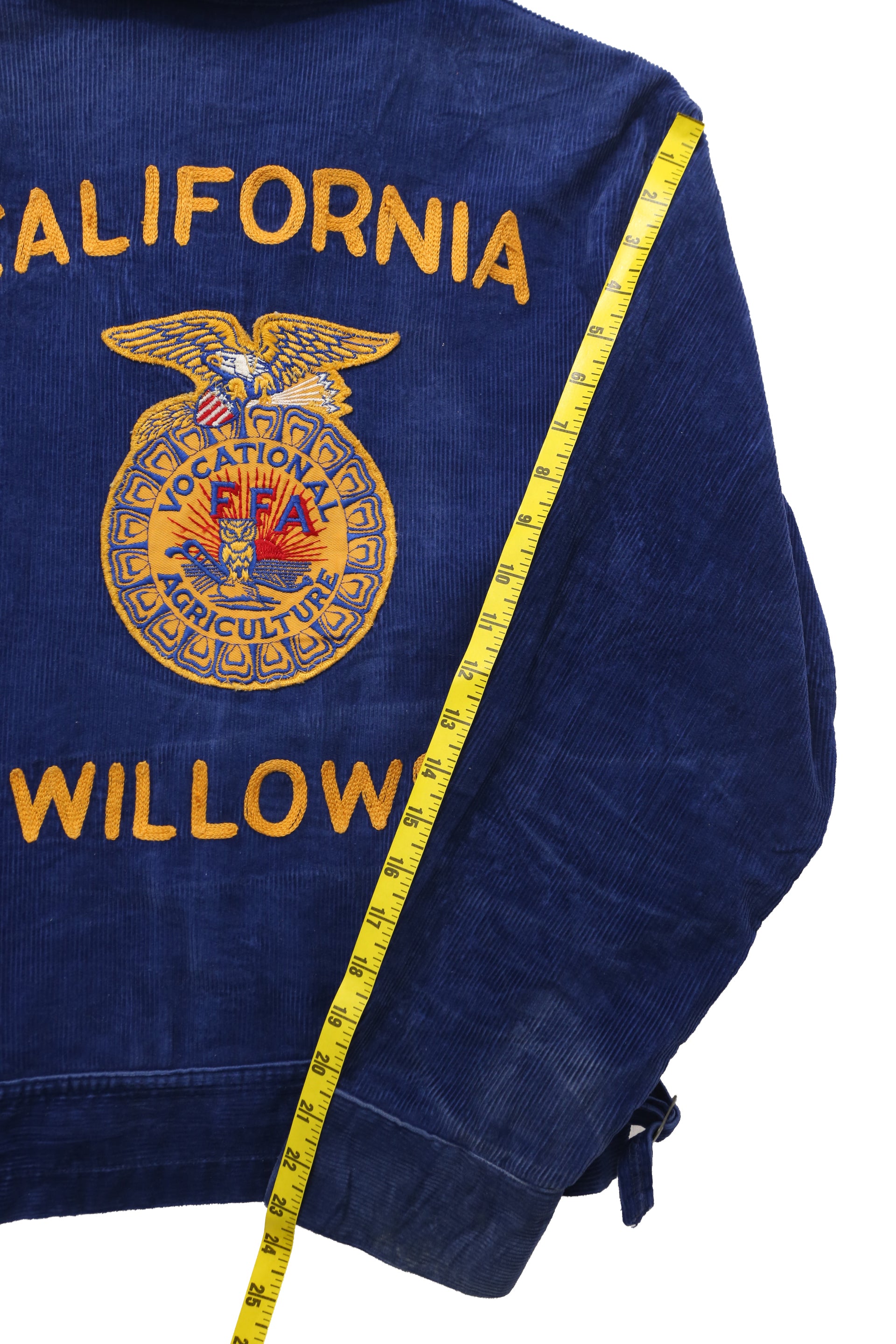 National FFA Organization Blue Corduroy Jacket