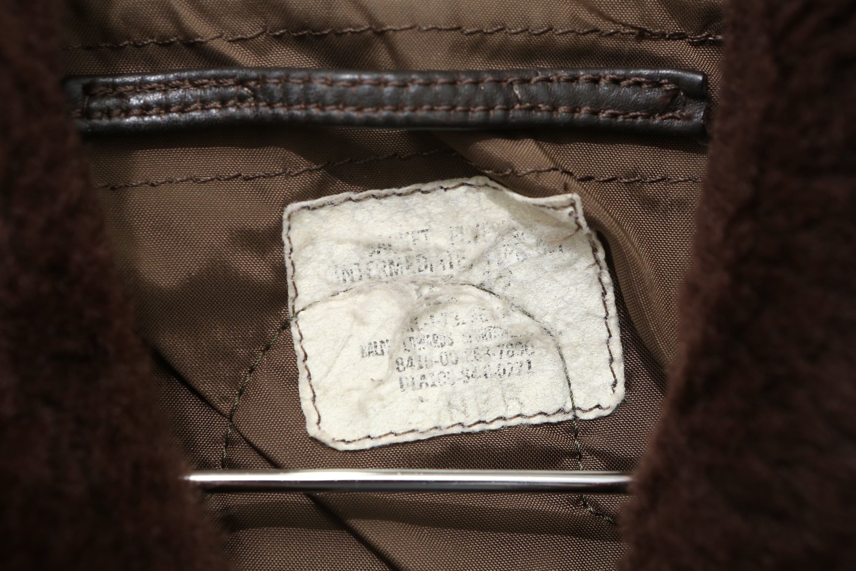 1984 Type G-1 Leather Flight Jacket