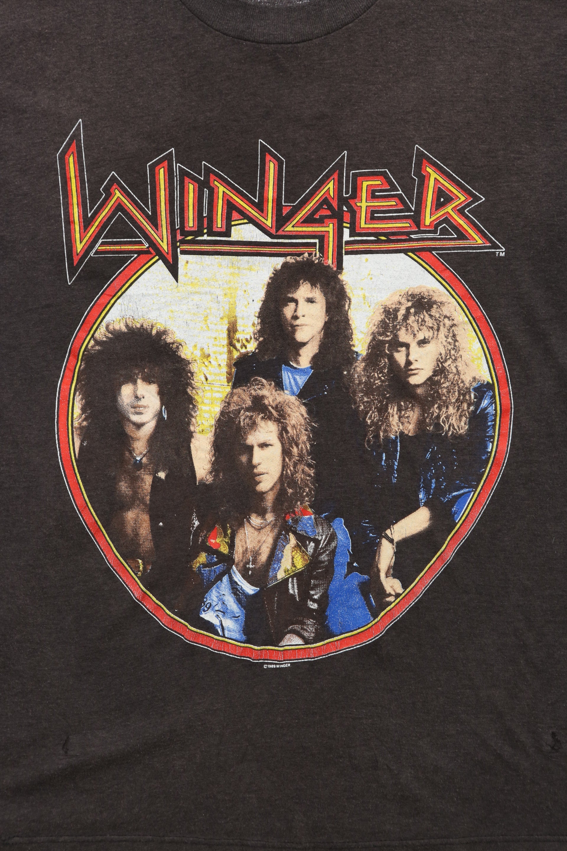 1989 Vintage Winger "Headed for a Heartbreak" t shirt