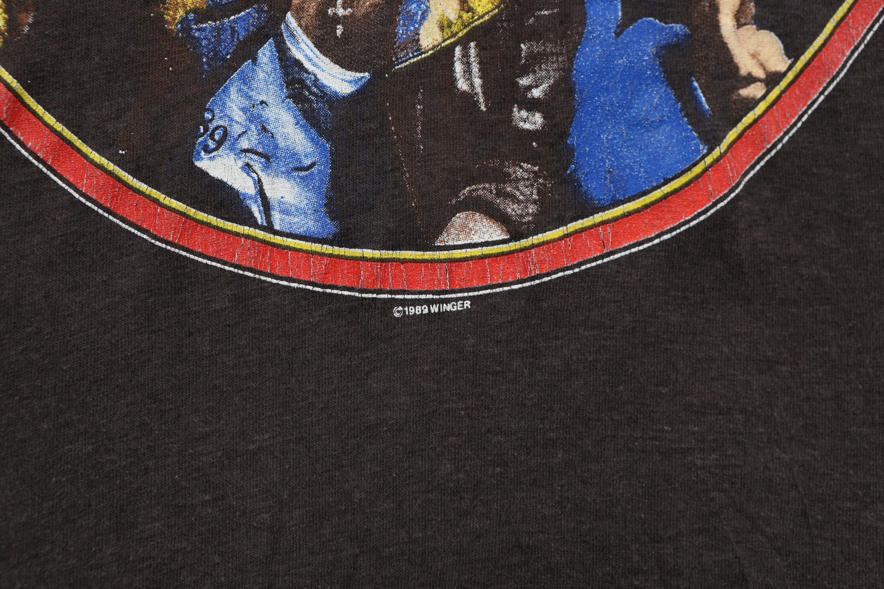 1989 Vintage Winger "Headed for a Heartbreak" t shirt
