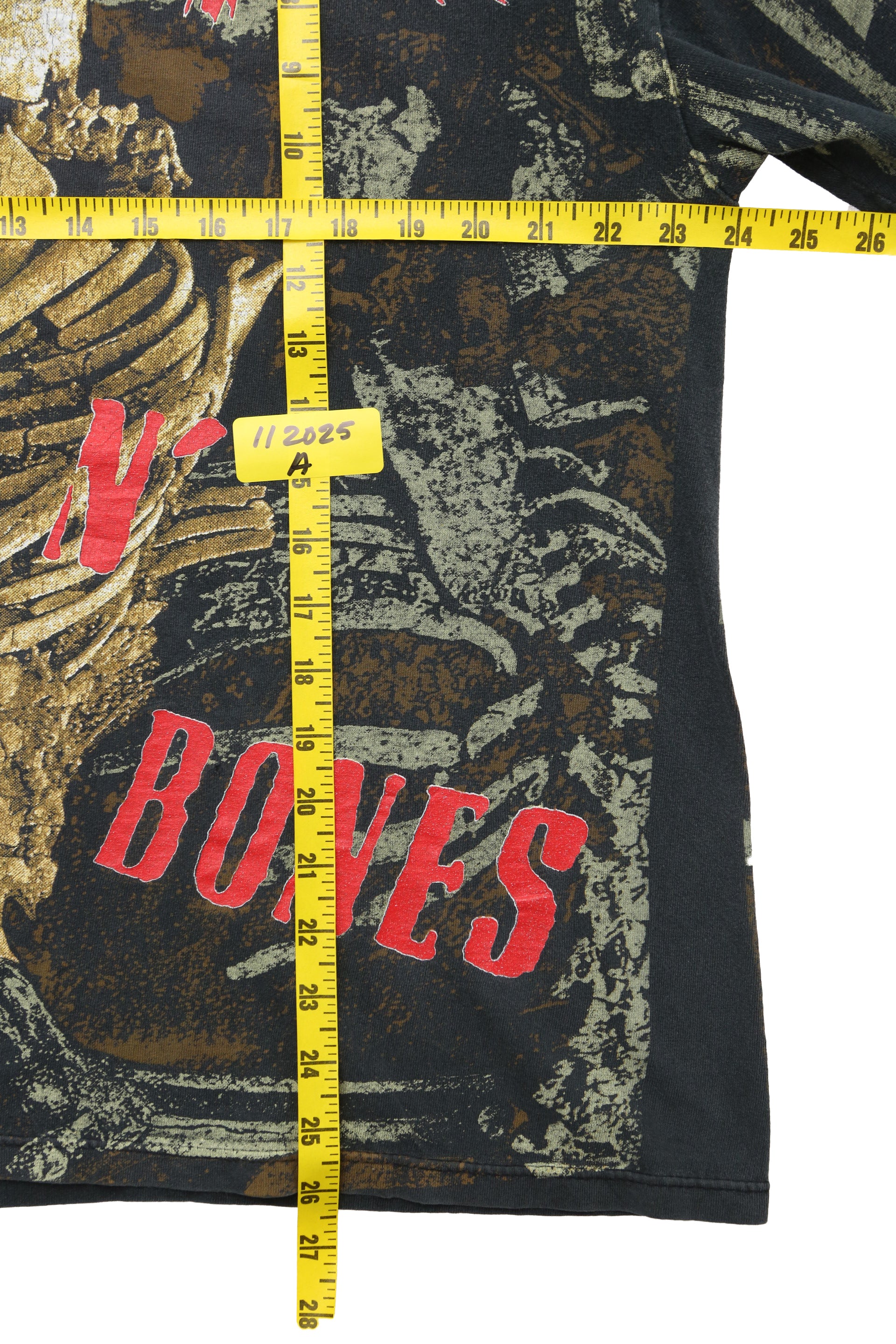 1992 Vintage Guns and Roses "Dust N' Bones" AOP T-shirts