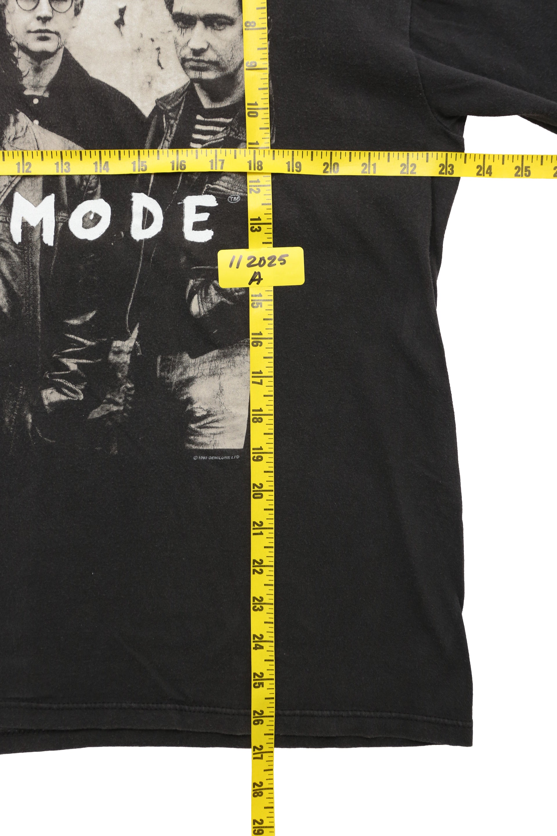 1993 Vintage Depeche Mode Devotional Tour Concert tee