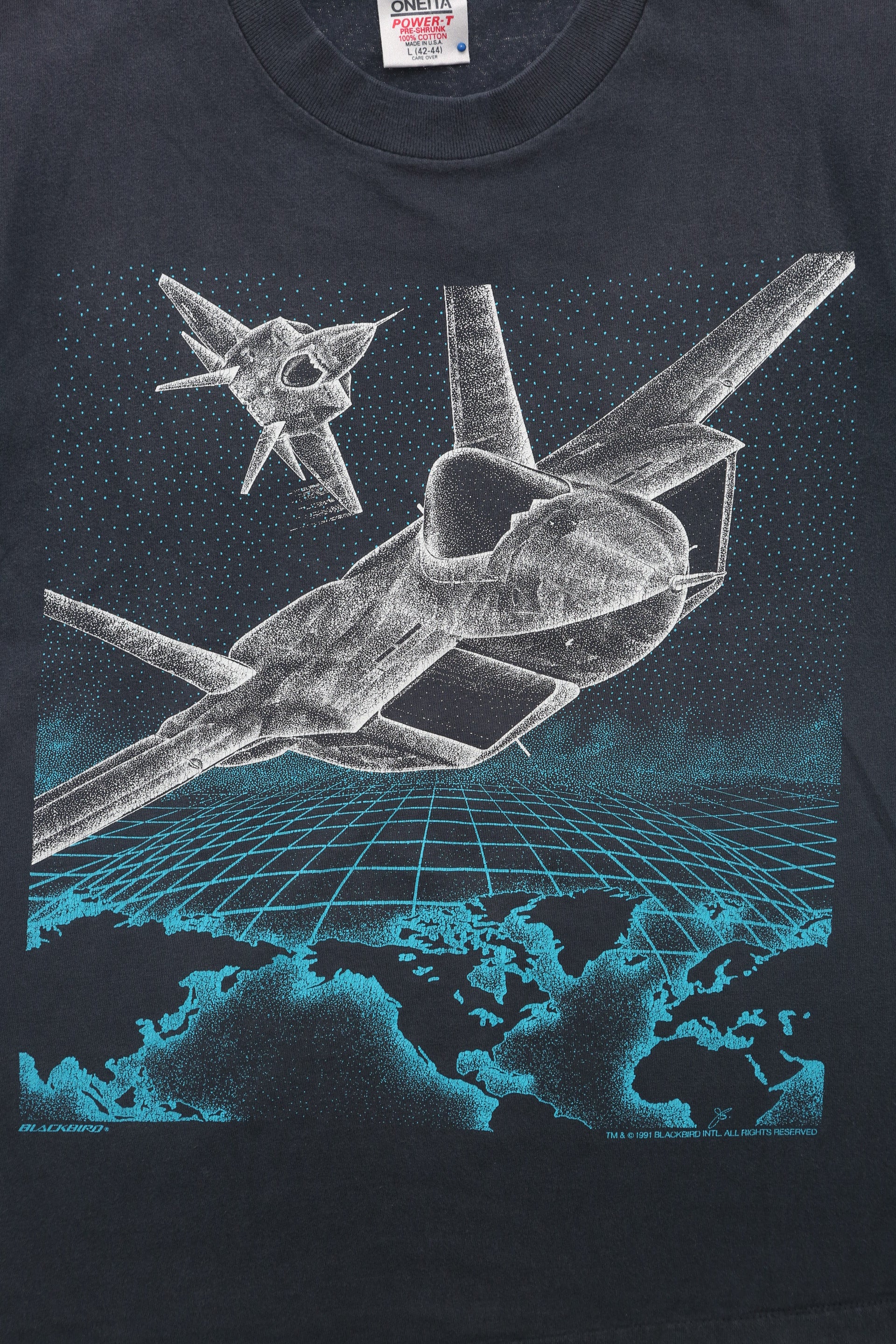 Vintage F-22 Super Cruiser Fighter Jet T-Shirt
