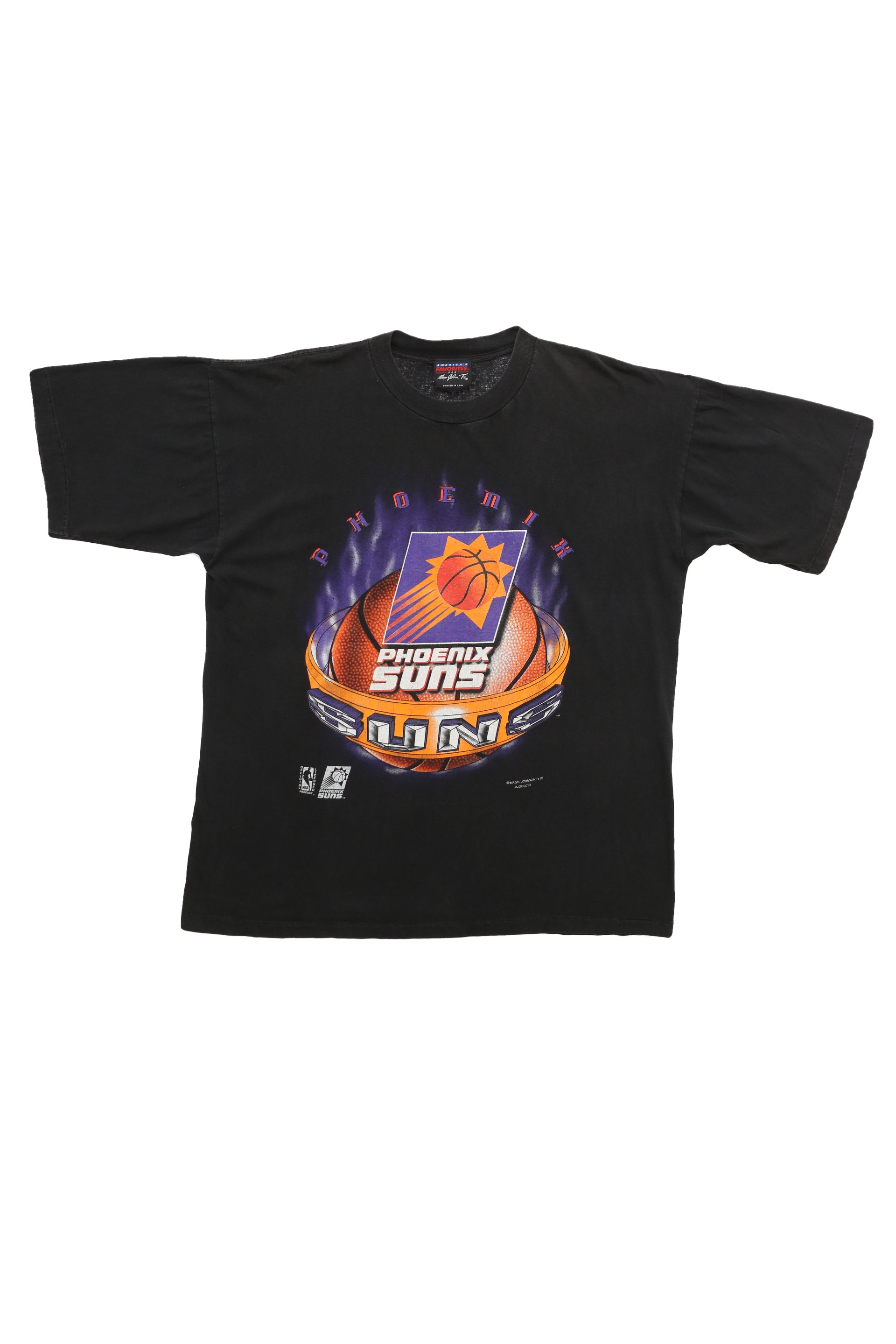 1990's NBA Phoenix Suns logo T-shirt