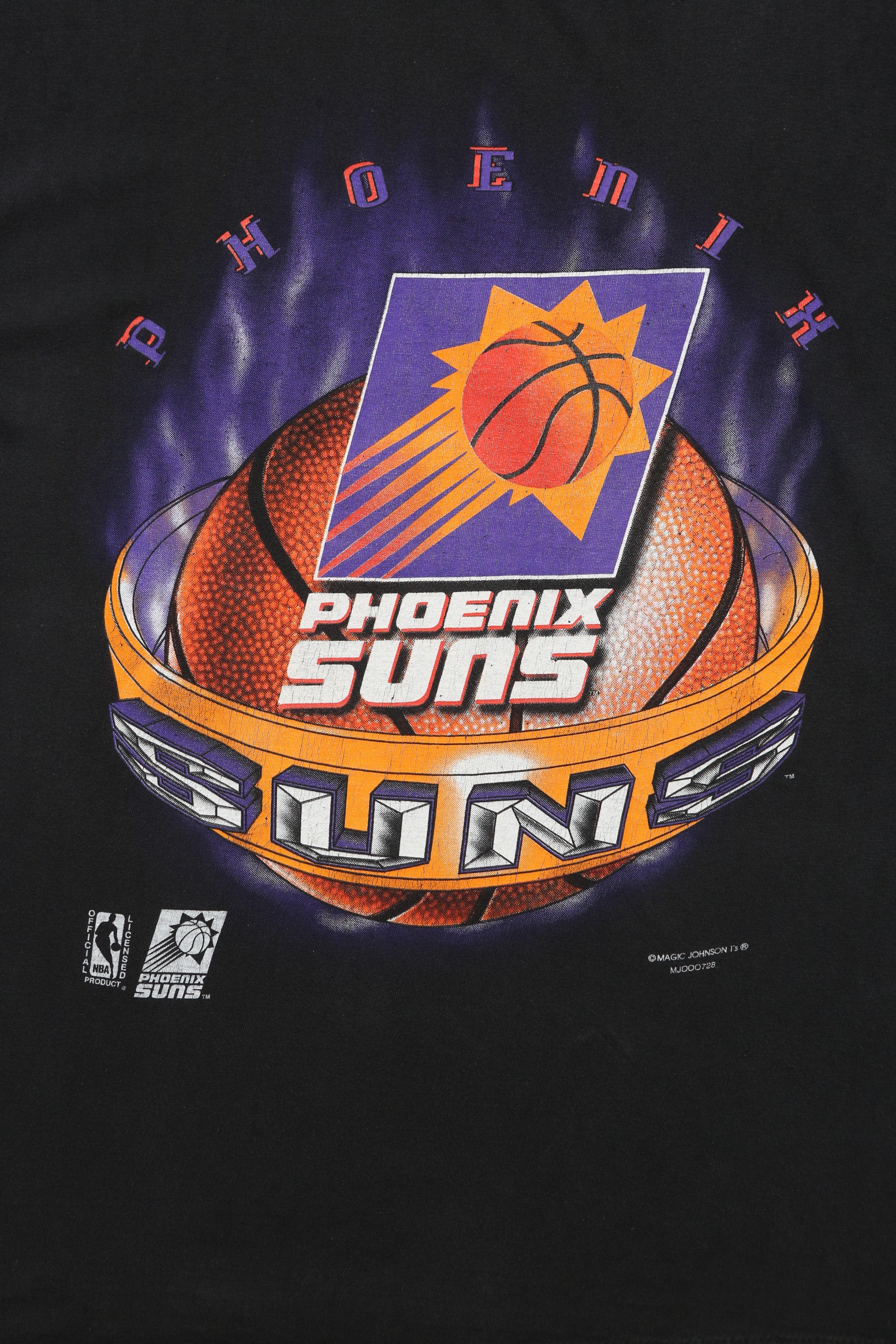 1990's NBA Phoenix Suns logo T-shirt