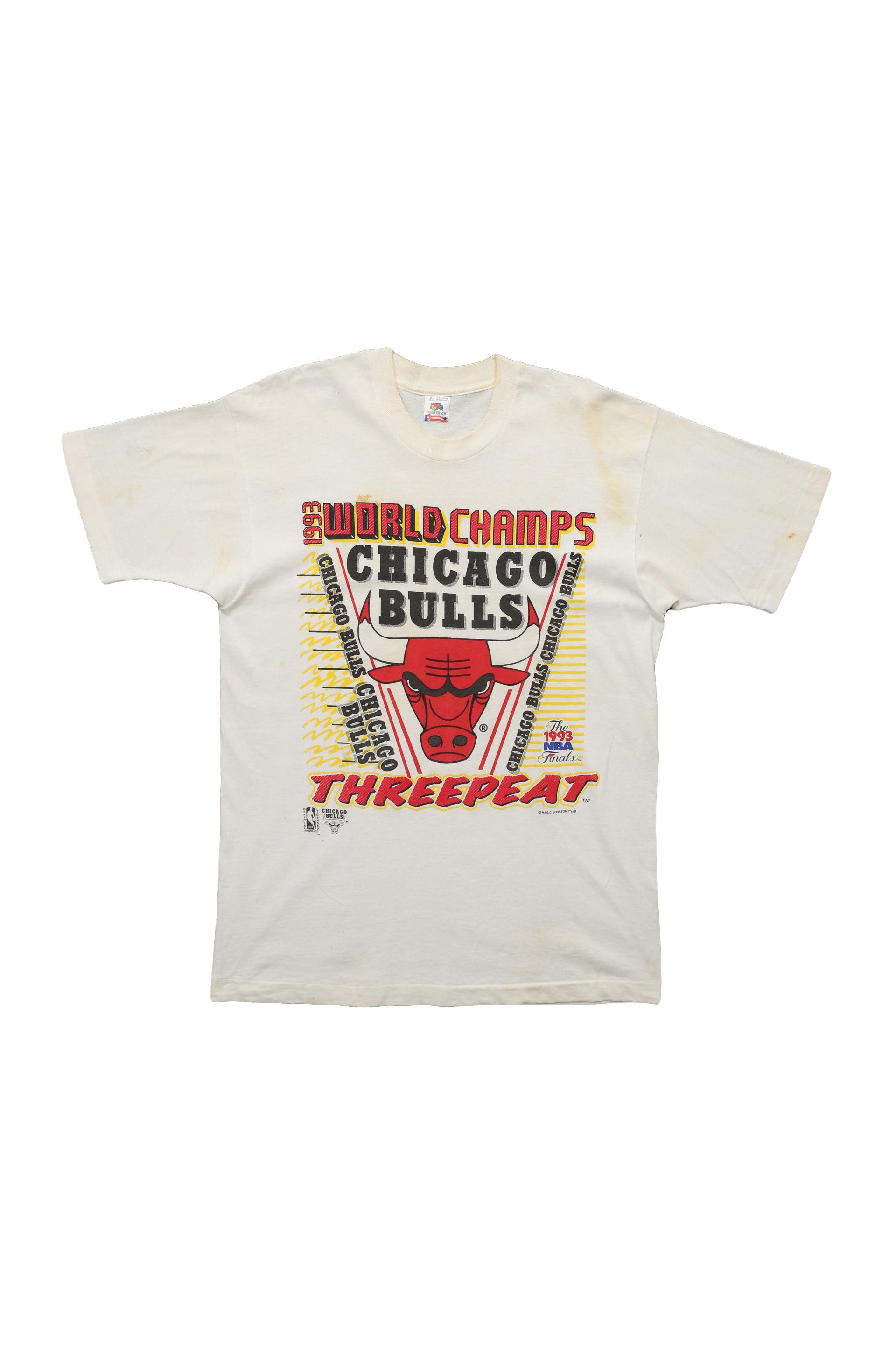 1993 Vintage Chicago Bulls World Champs t-shirt