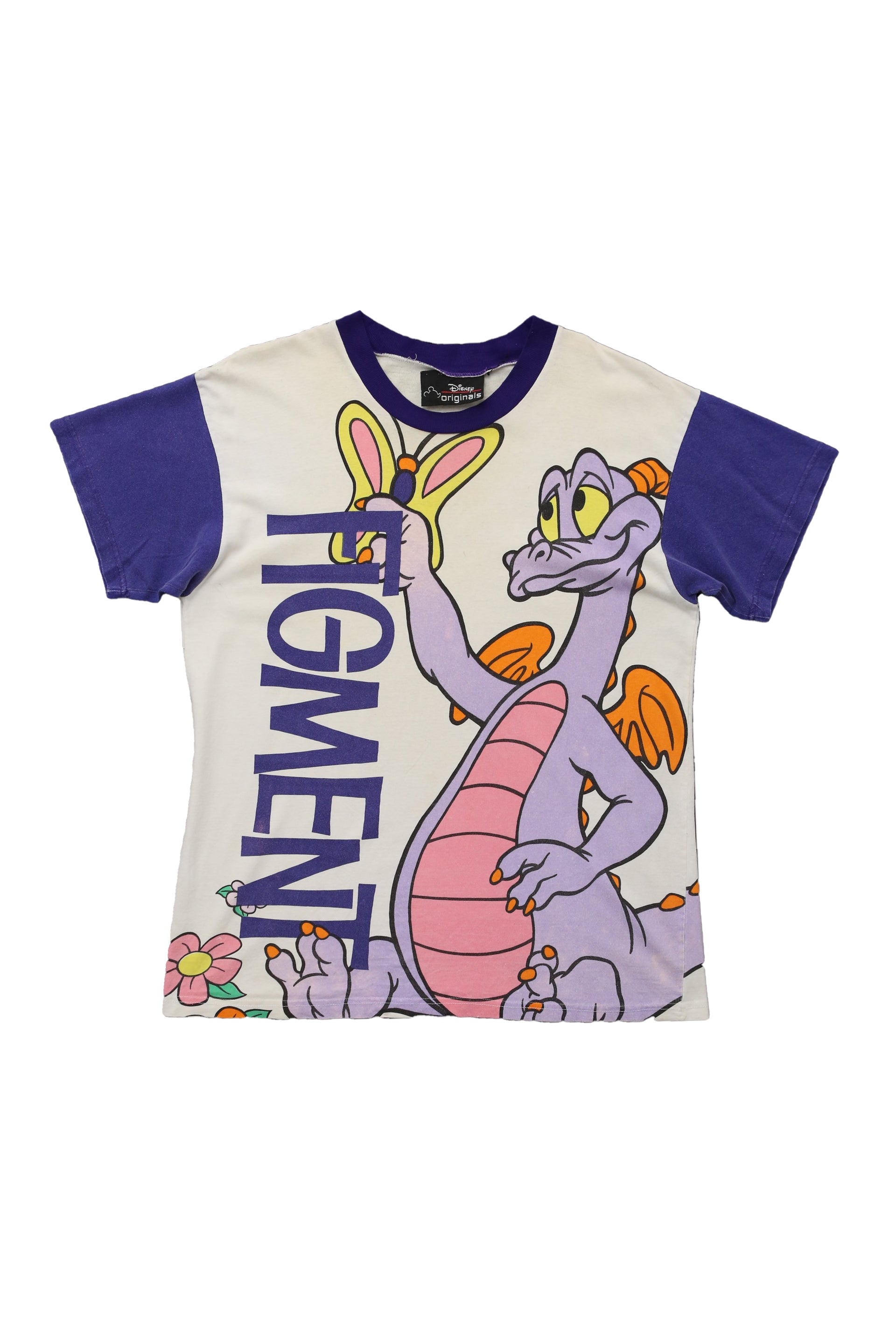 1990's Disney Originals Figment the Dragon wraparound t-shirt