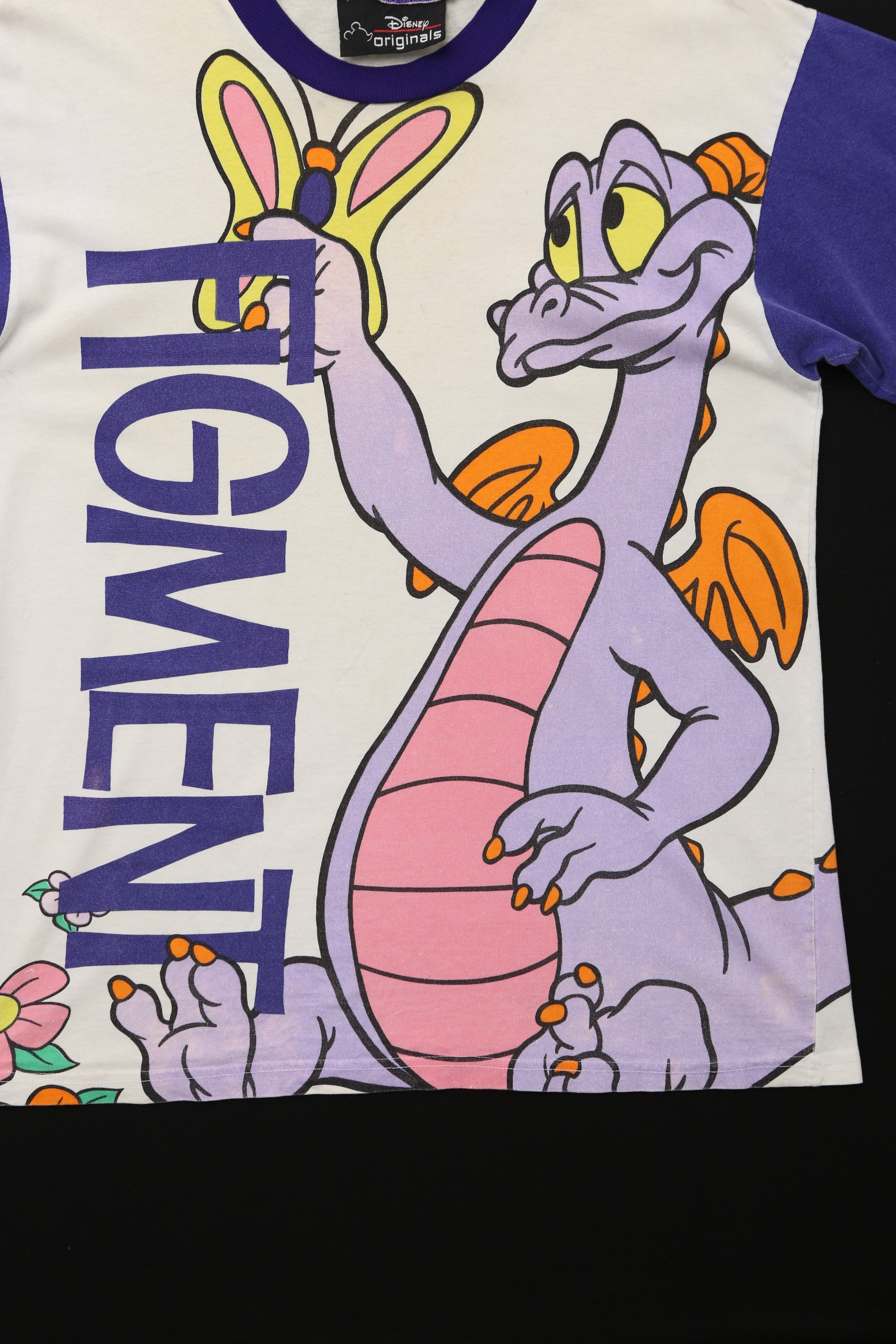 1990's Disney Originals Figment the Dragon wraparound t-shirt