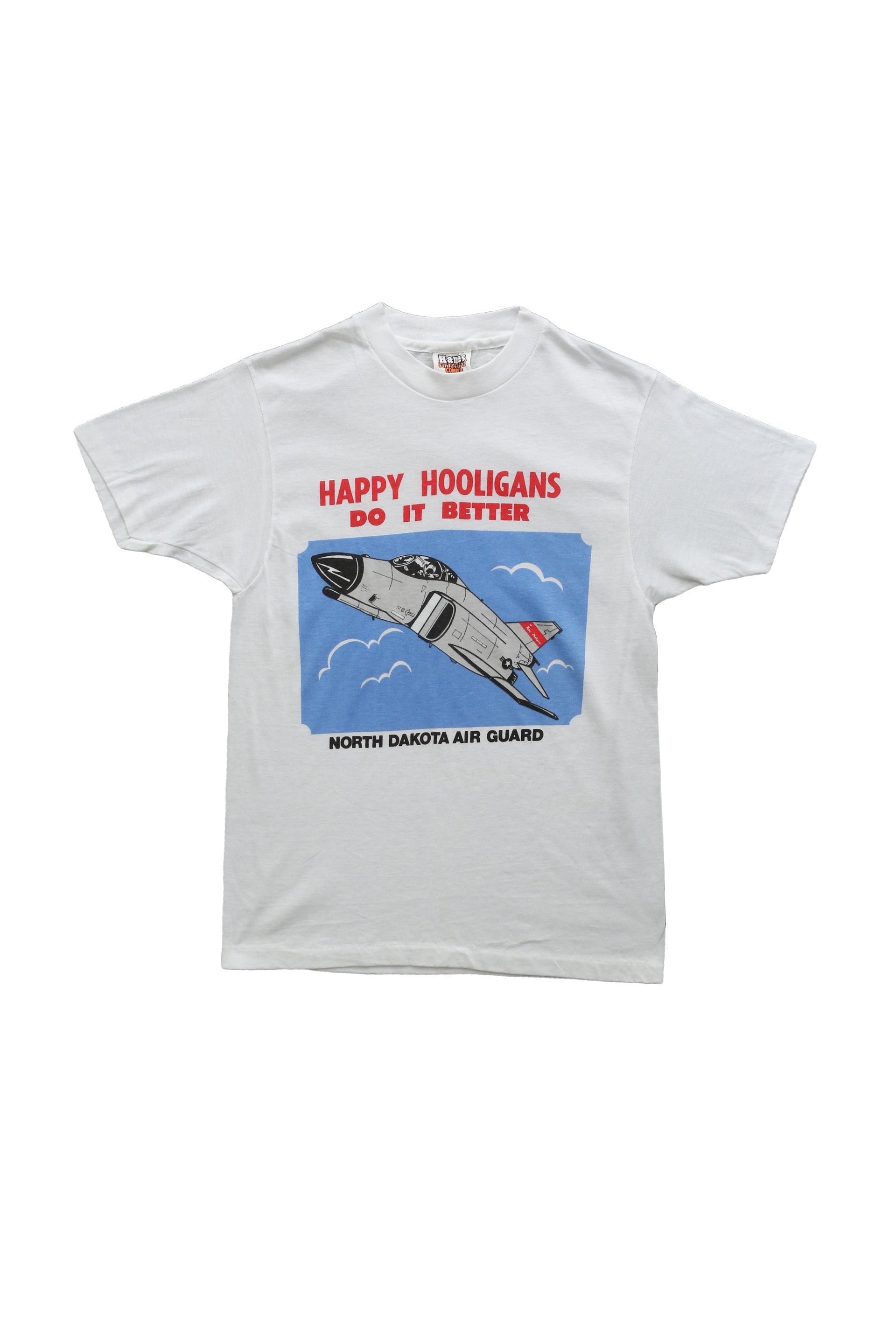 1970's North Dakota Air National Guard "Happy Hooligans" Promo T-shirt