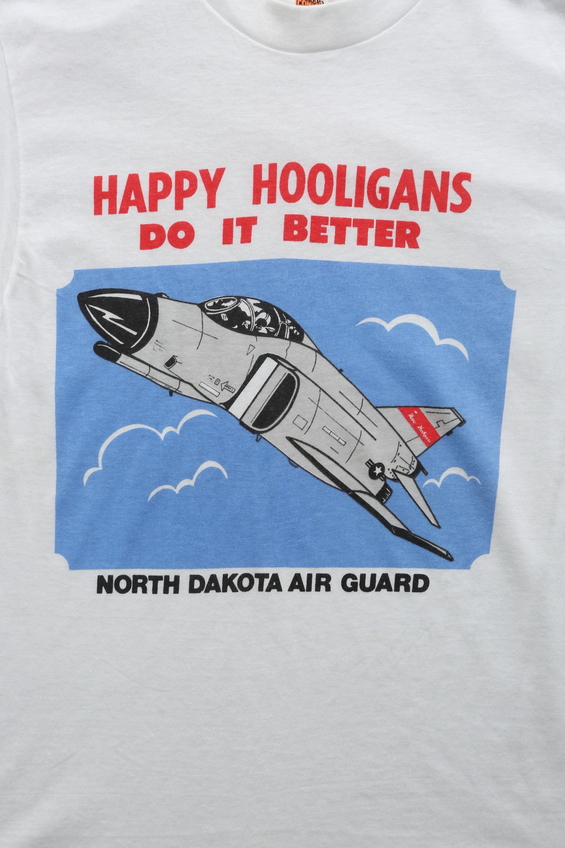 1970's North Dakota Air National Guard "Happy Hooligans" Promo T-shirt