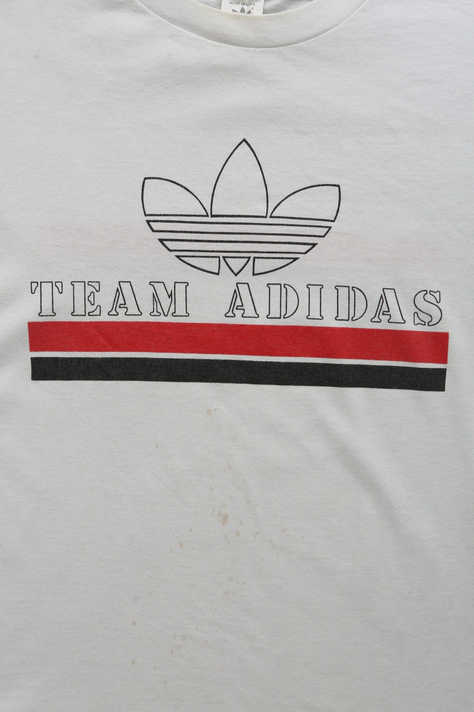 Vintage Team Adidas Logo T-shirt