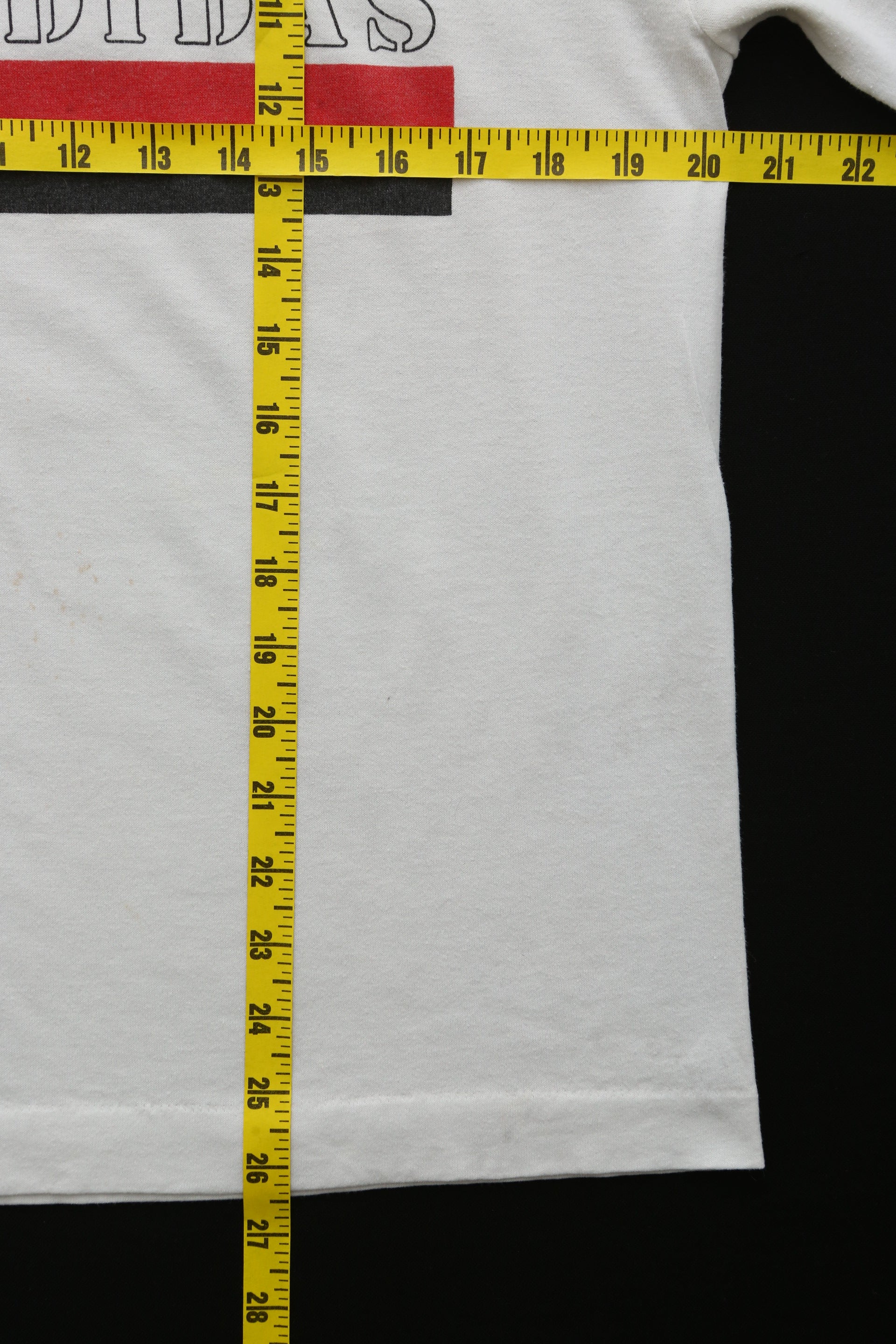Vintage Team Adidas Logo T-shirt