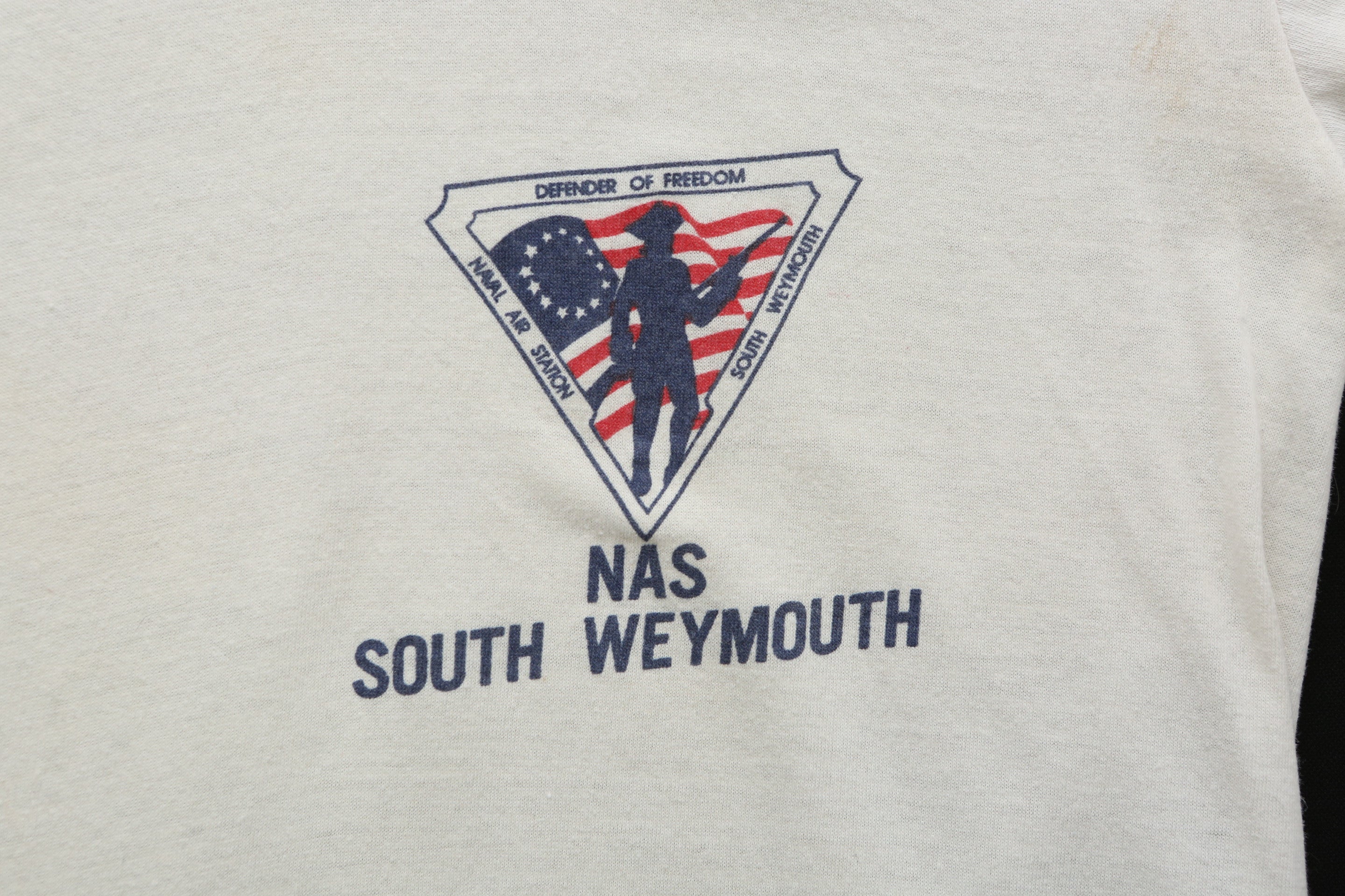 1970's Naval Air Station South Weymouth T-shirt