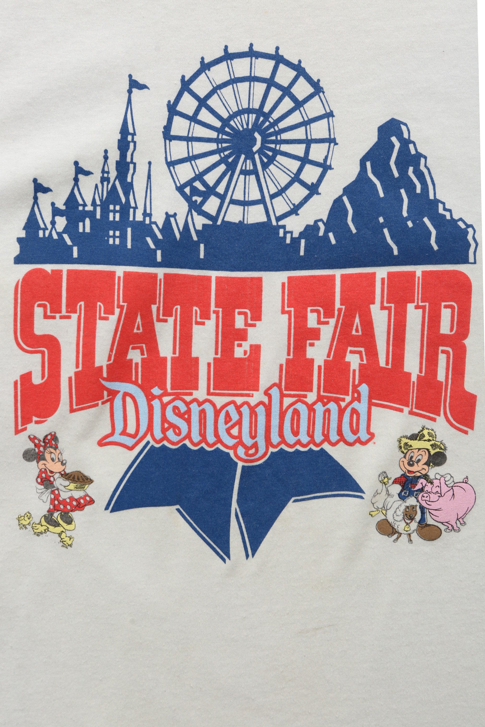 1988 Vintage Disneyland State Fair T-shirt