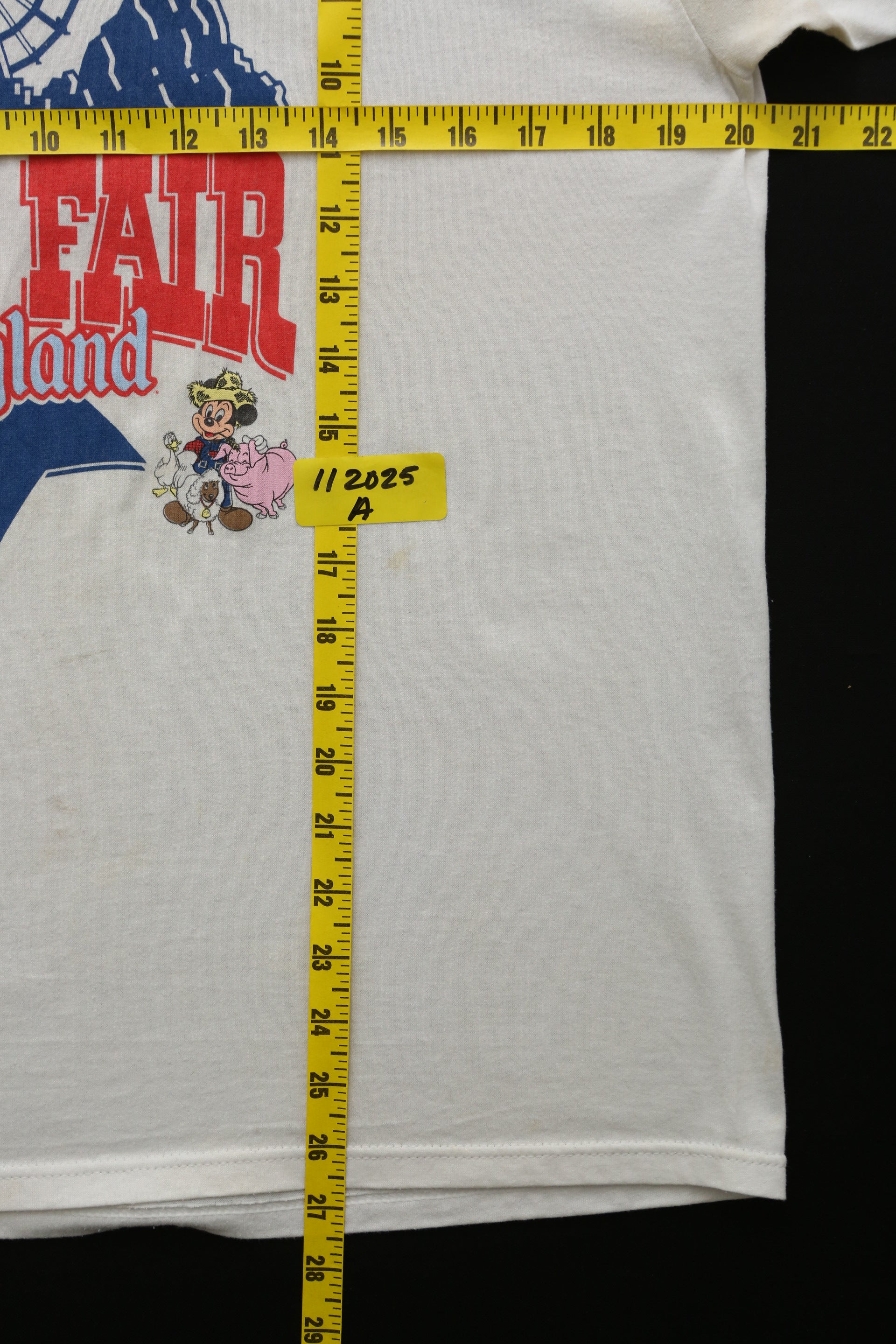 1988 Vintage Disneyland State Fair T-shirt
