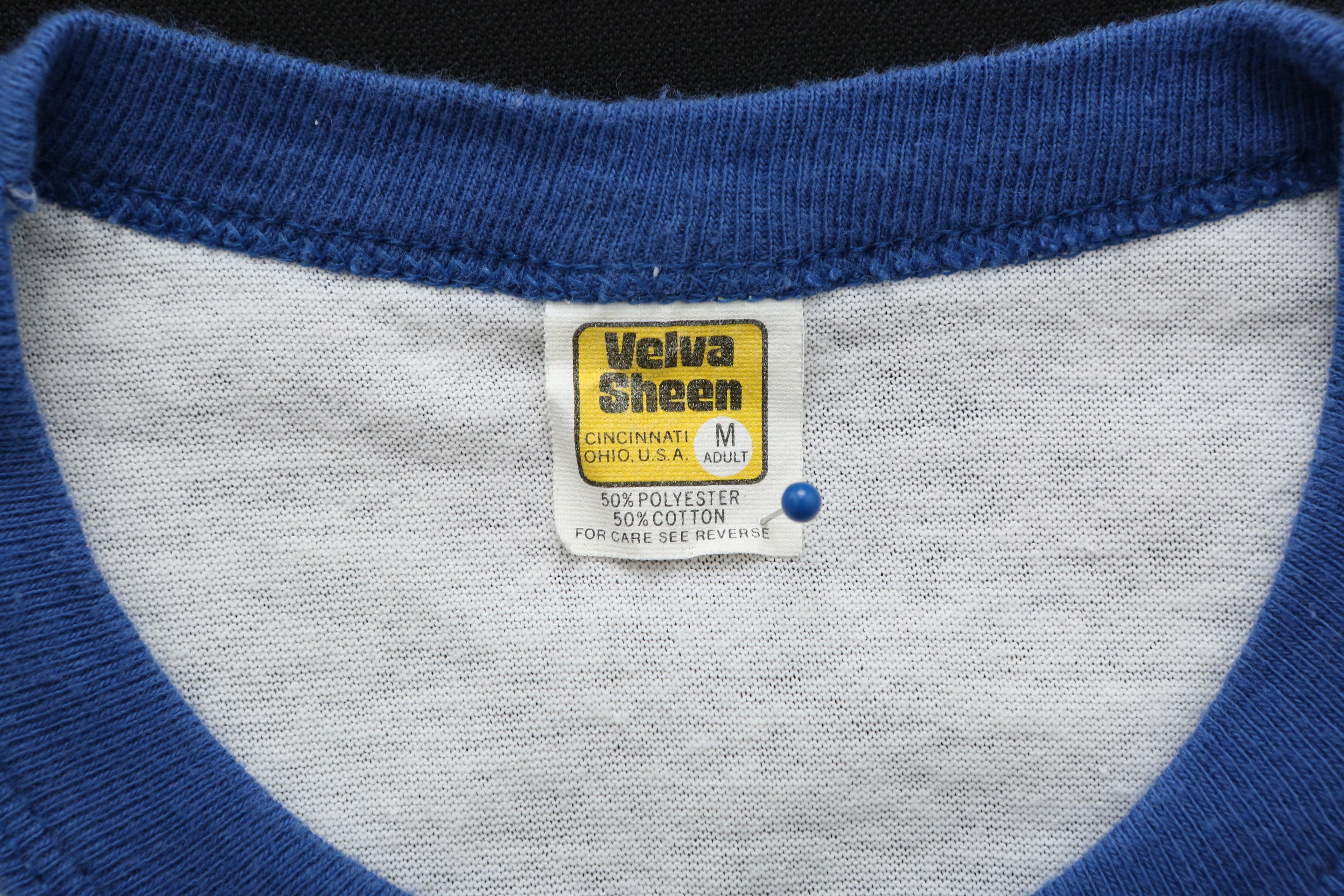 1986 Boy Scouts of America Camp Arrowhead Ringer T-shirt