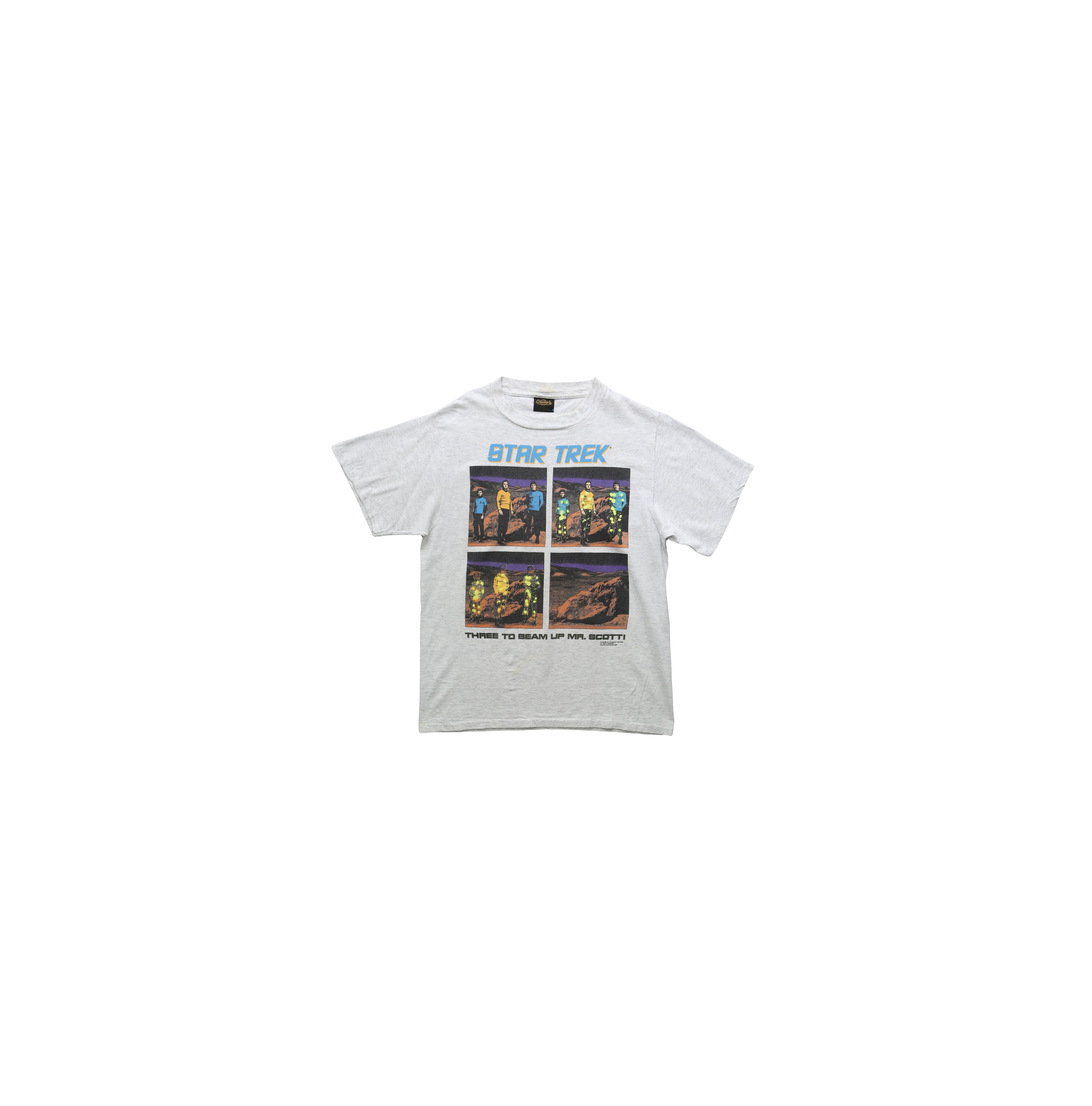 1991 Star Trek "Three to Beam Up Mr. Scott" T-shirt