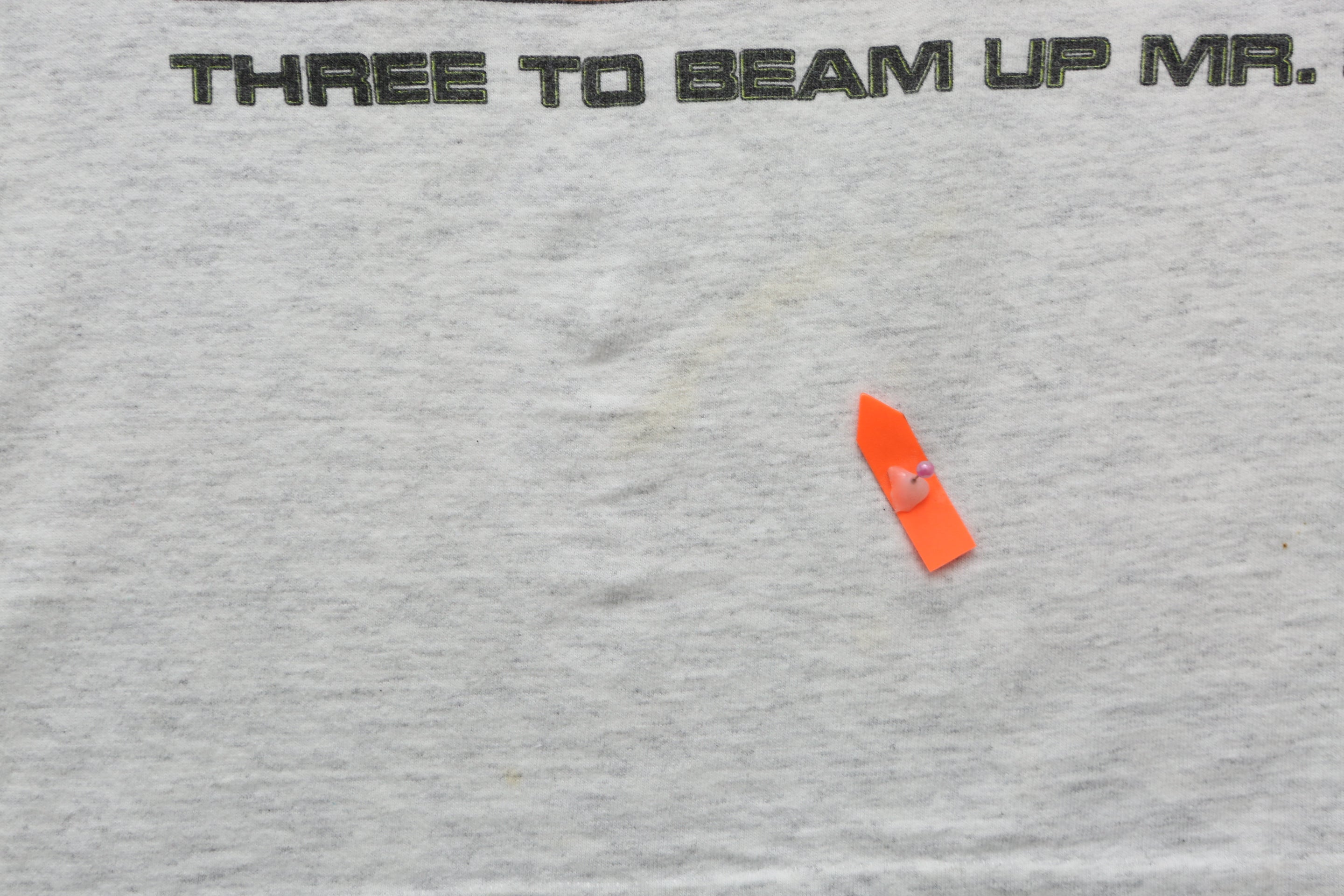 1991 Star Trek "Three to Beam Up Mr. Scott" T-shirt