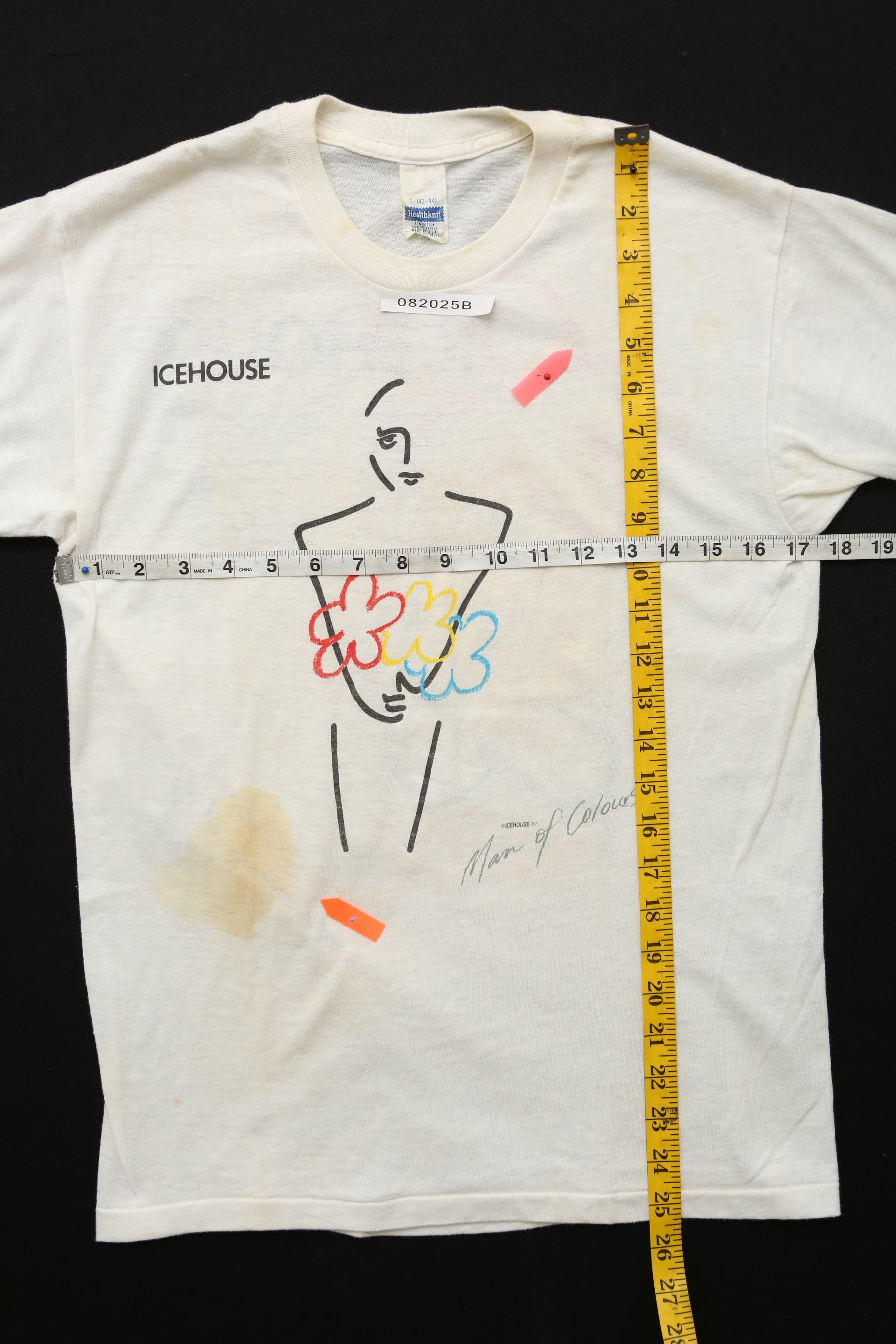 Icehouse Man of Colors Promo tee