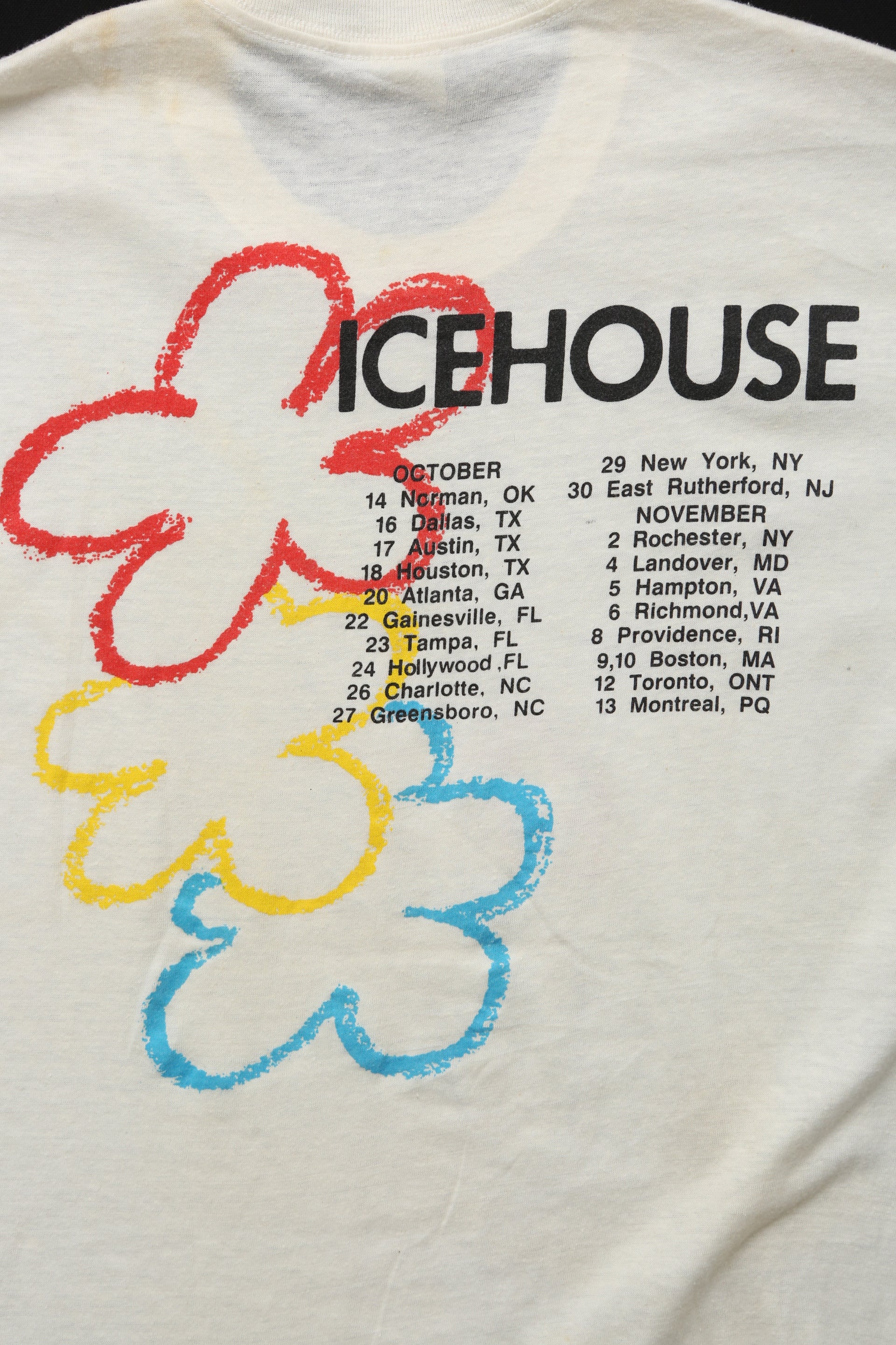 Icehouse Man of Colors Promo tee