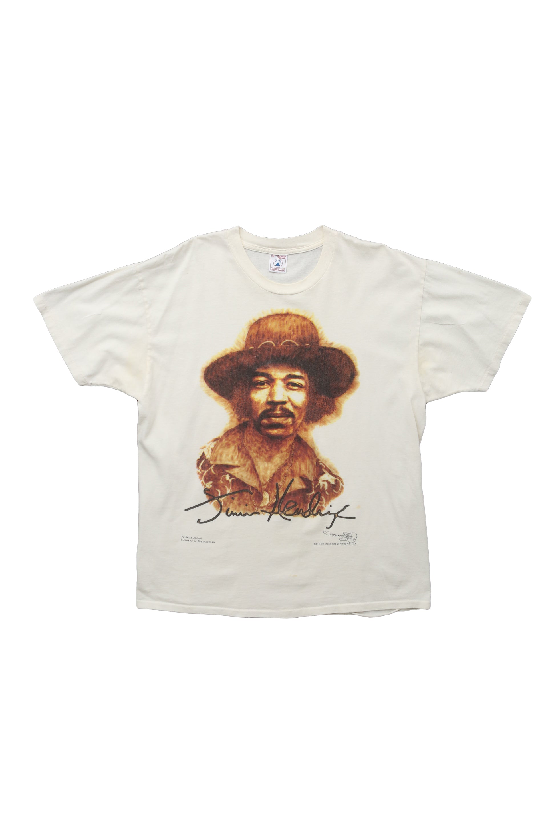 1995 Jimmi Hendrix Portrait T-shirt