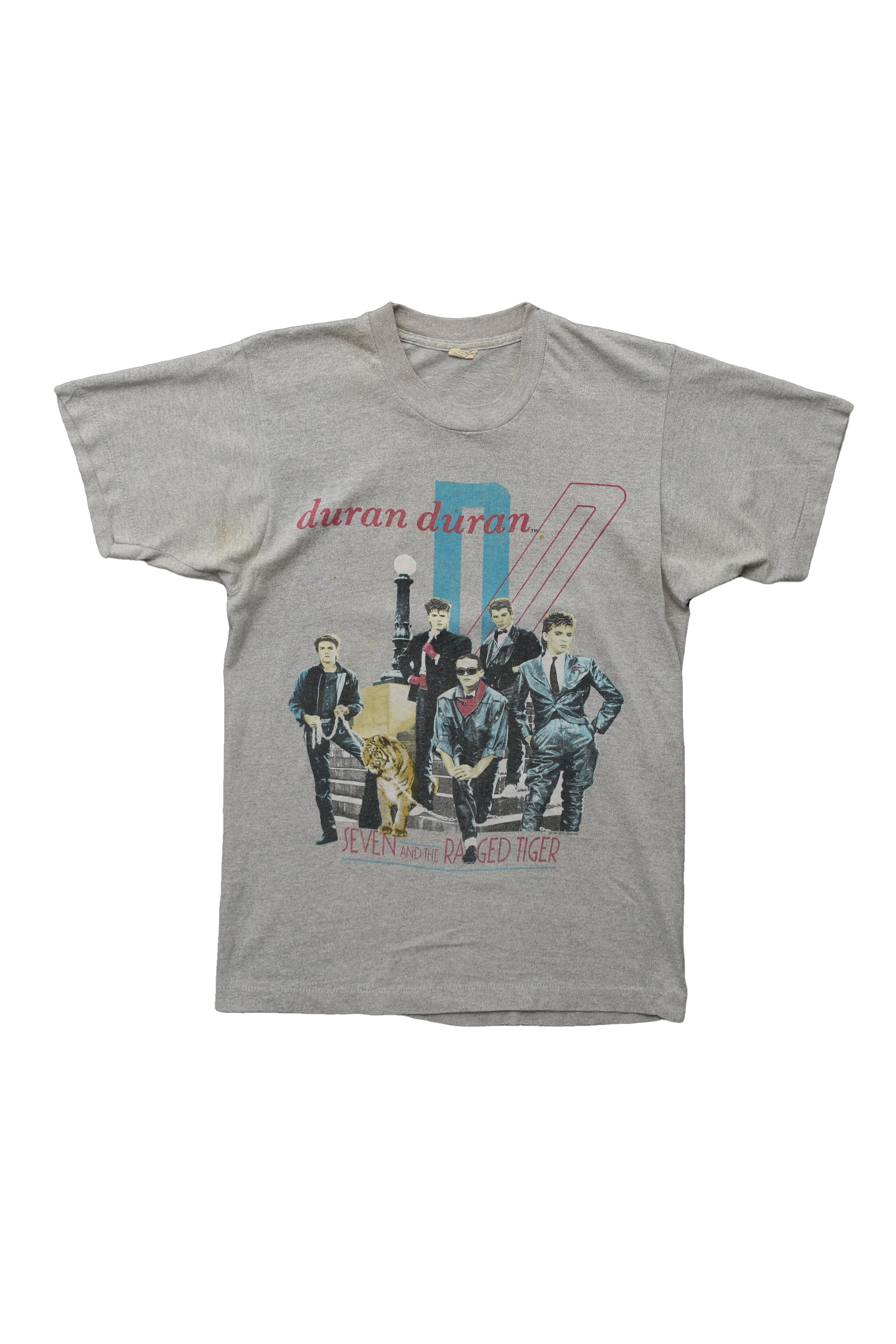 1984 Duran Duran "Seven and the Ragged Tiger" concert t-shirt