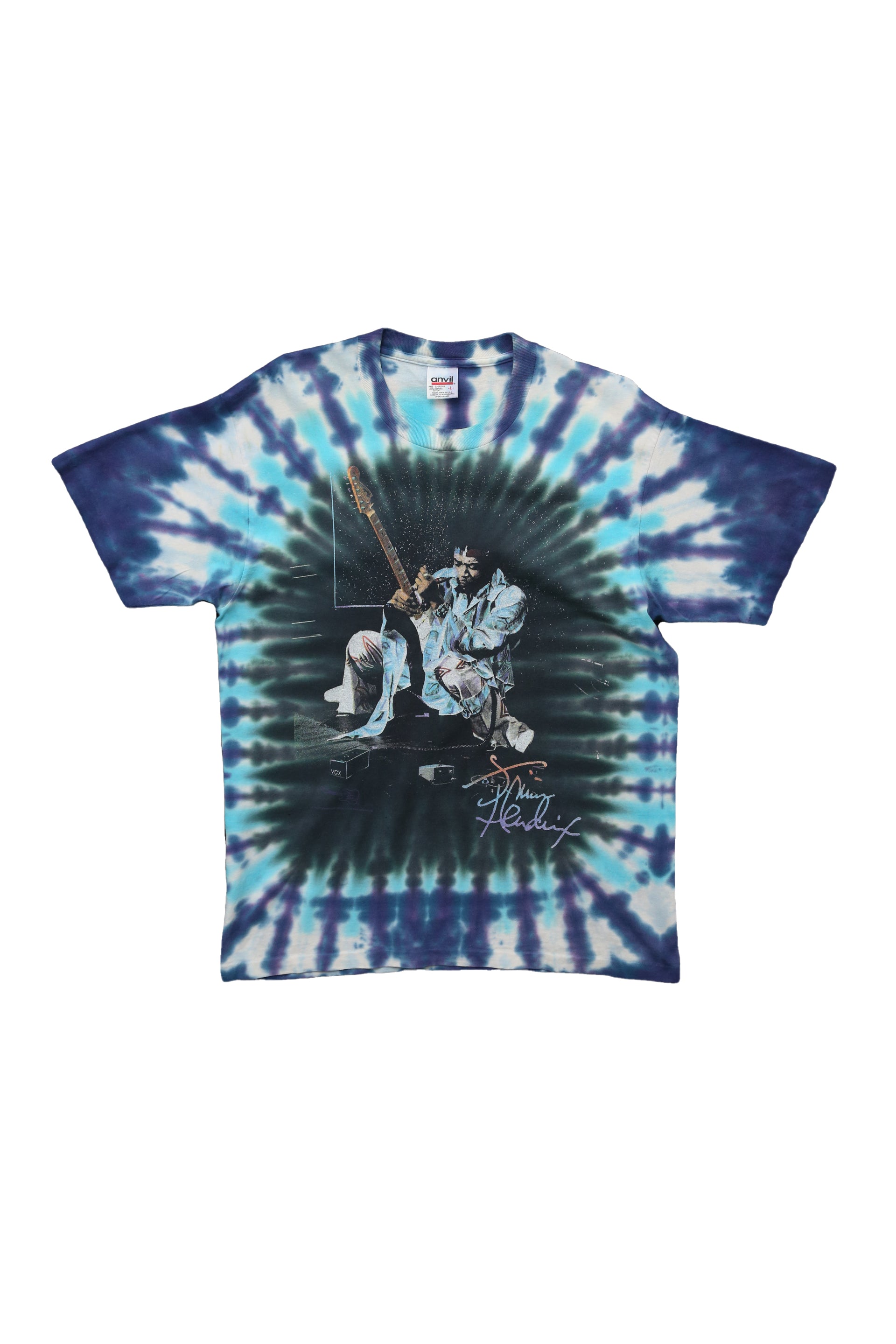 Jimmi Hendrix Tie Dye 90s tee